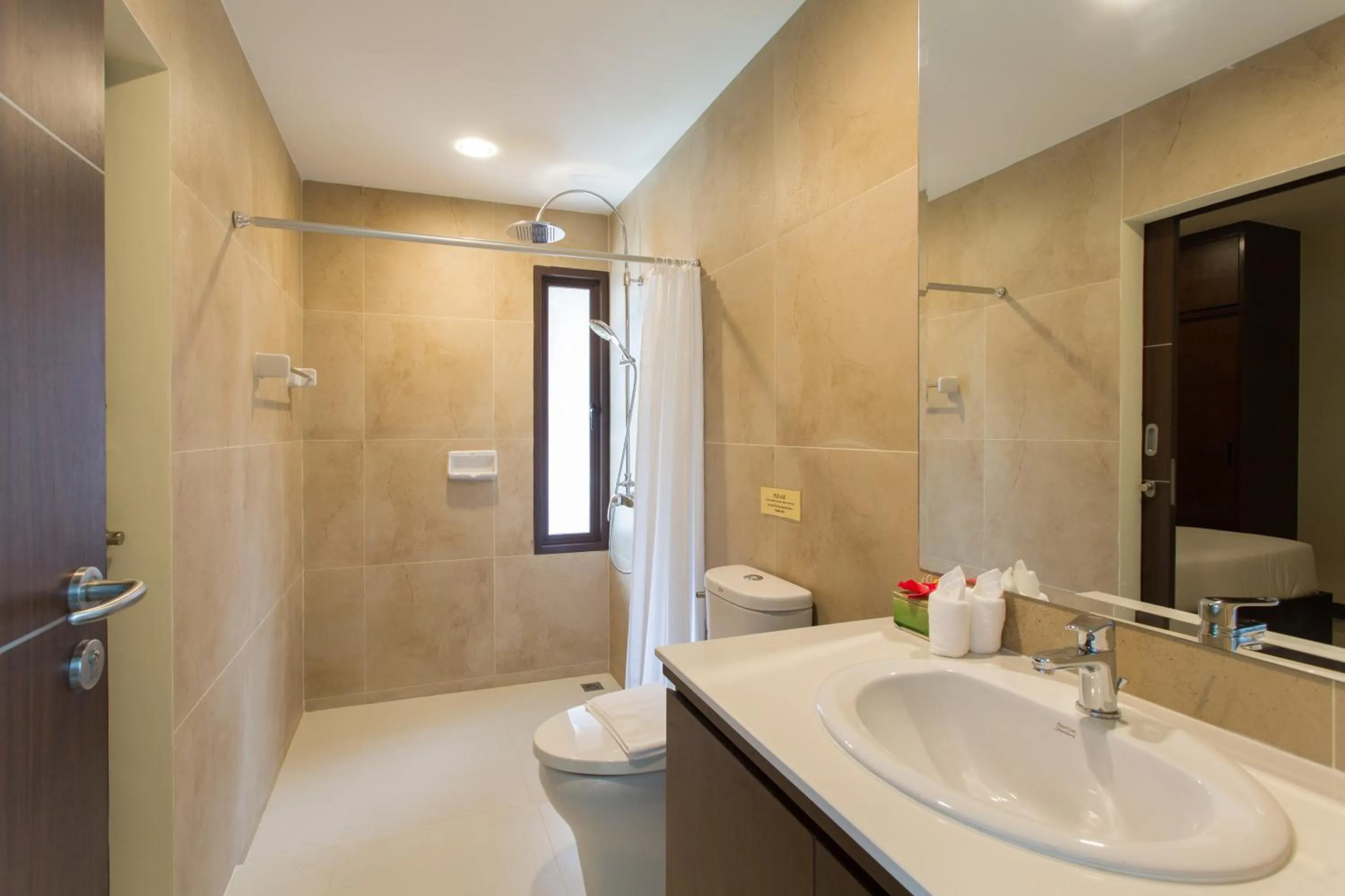Shower in The Lai Thai Luxury Condominiums