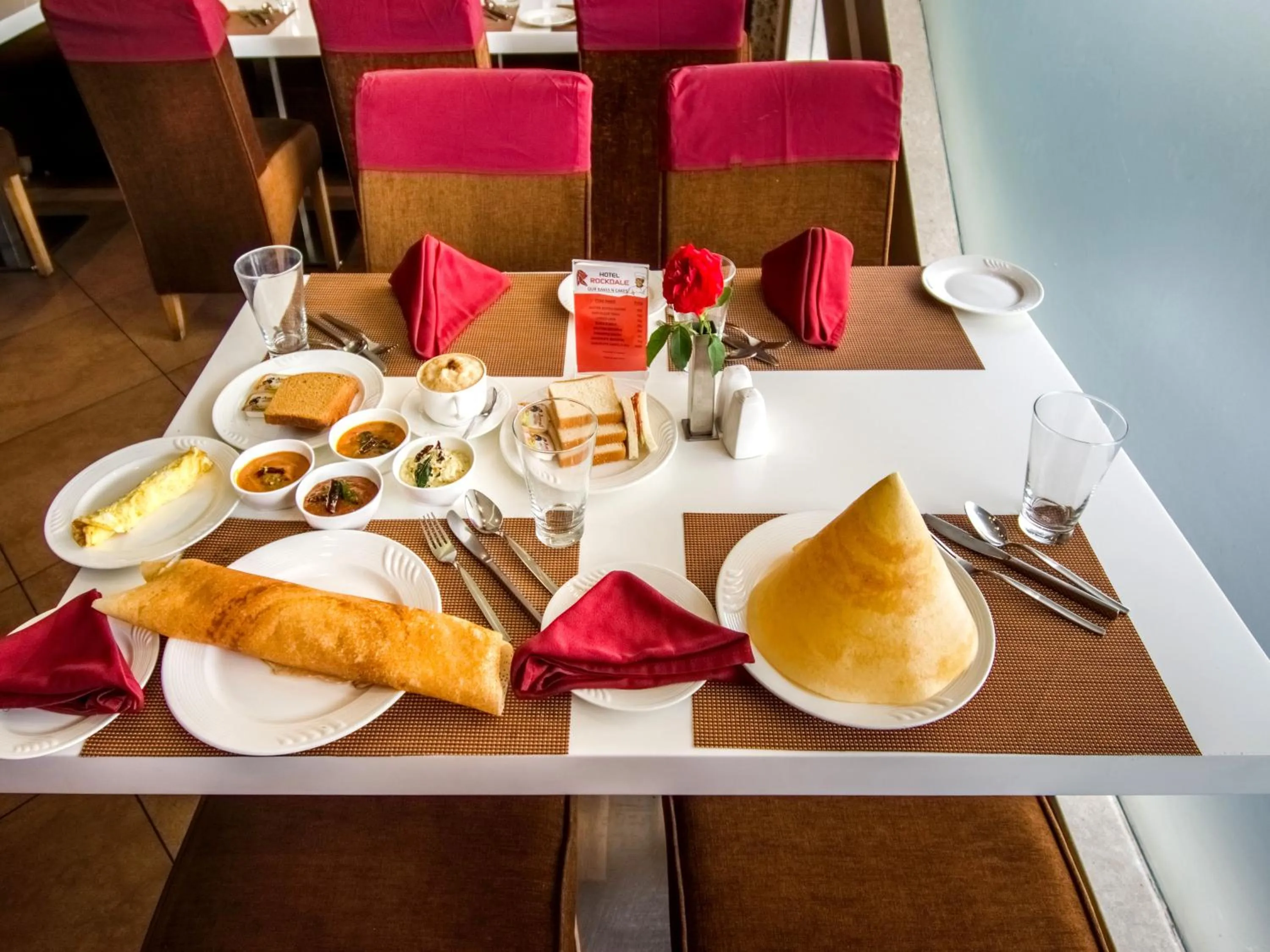 Buffet breakfast in Hotel Rockdale