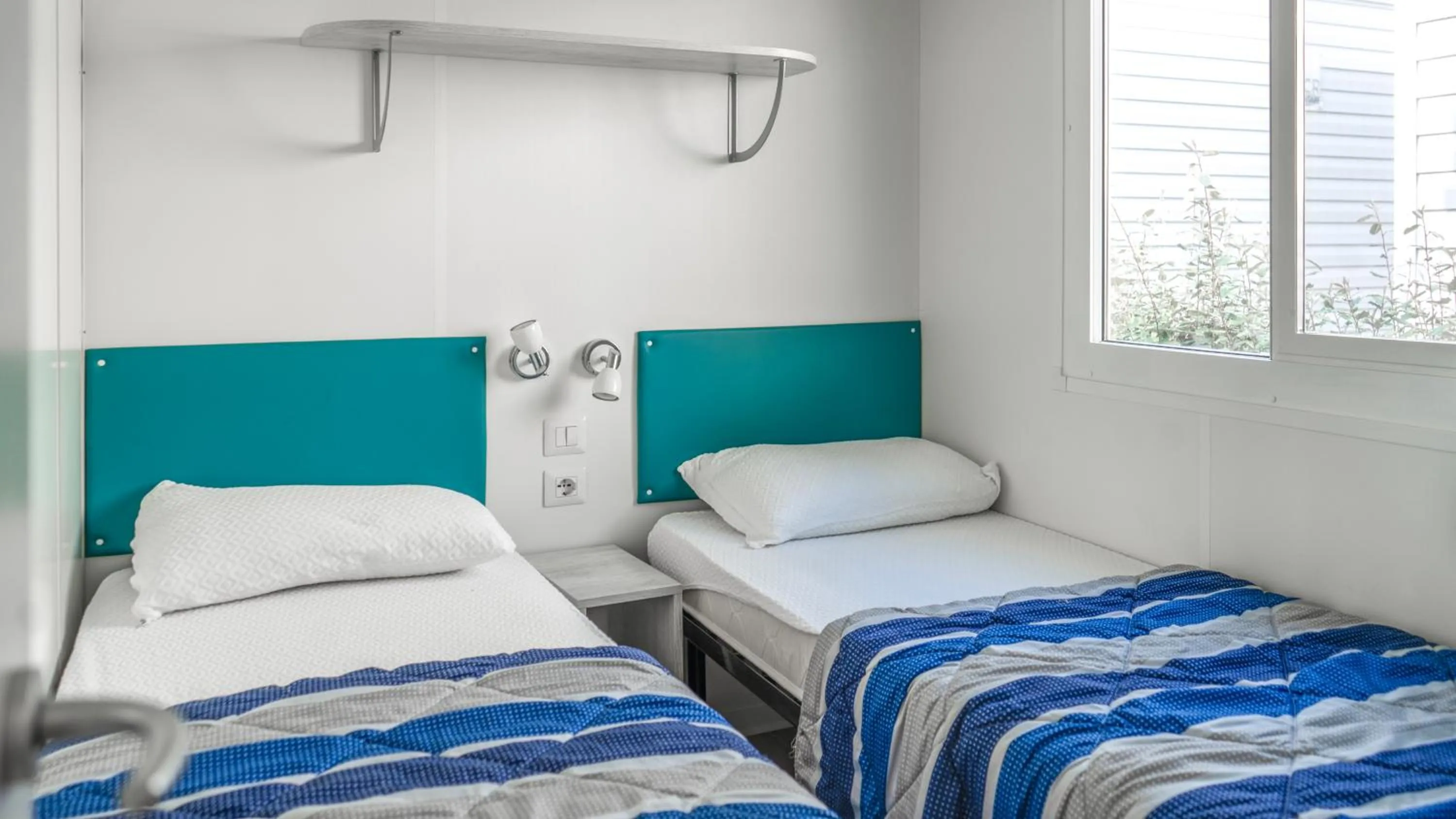 Bed in Camping Village Roma Capitol