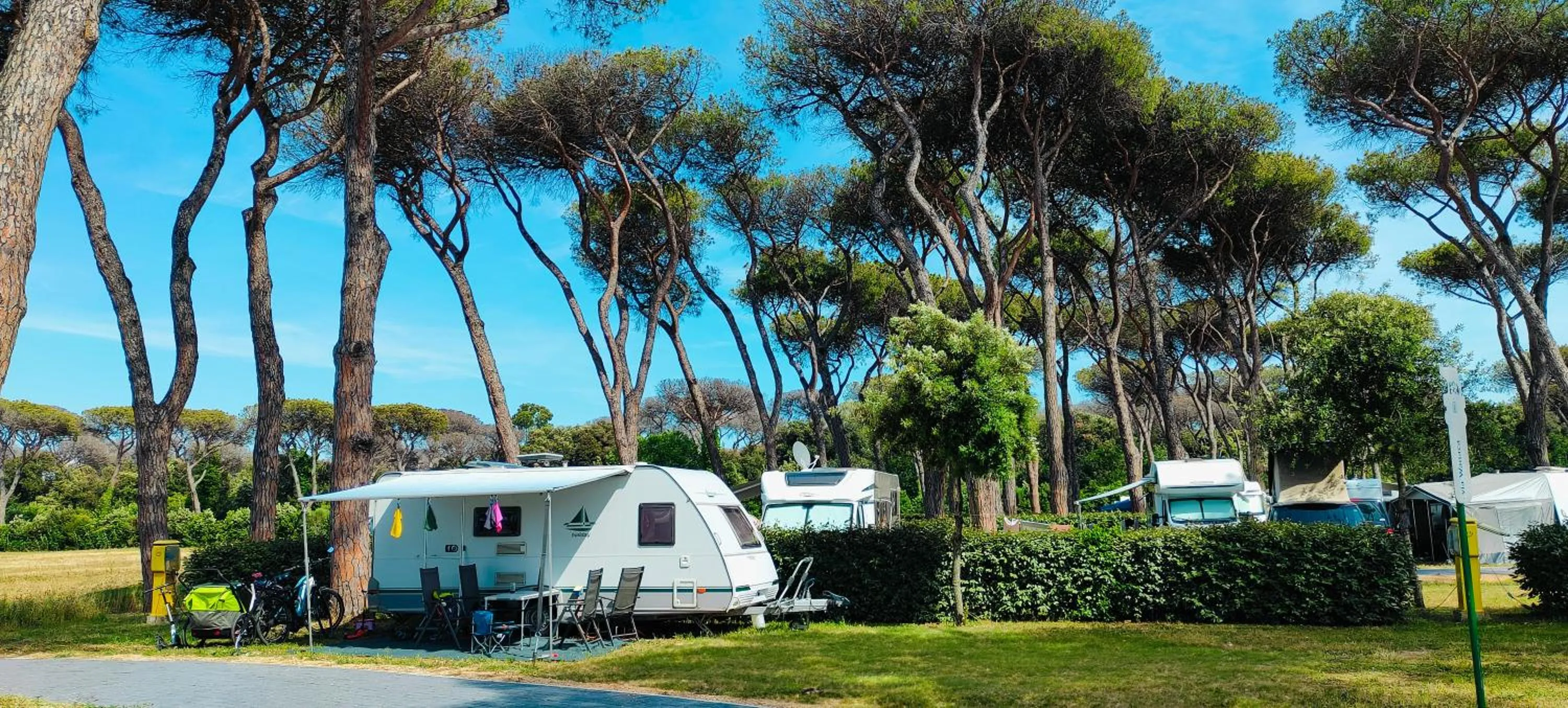 Natural landscape in Camping Village Roma Capitol