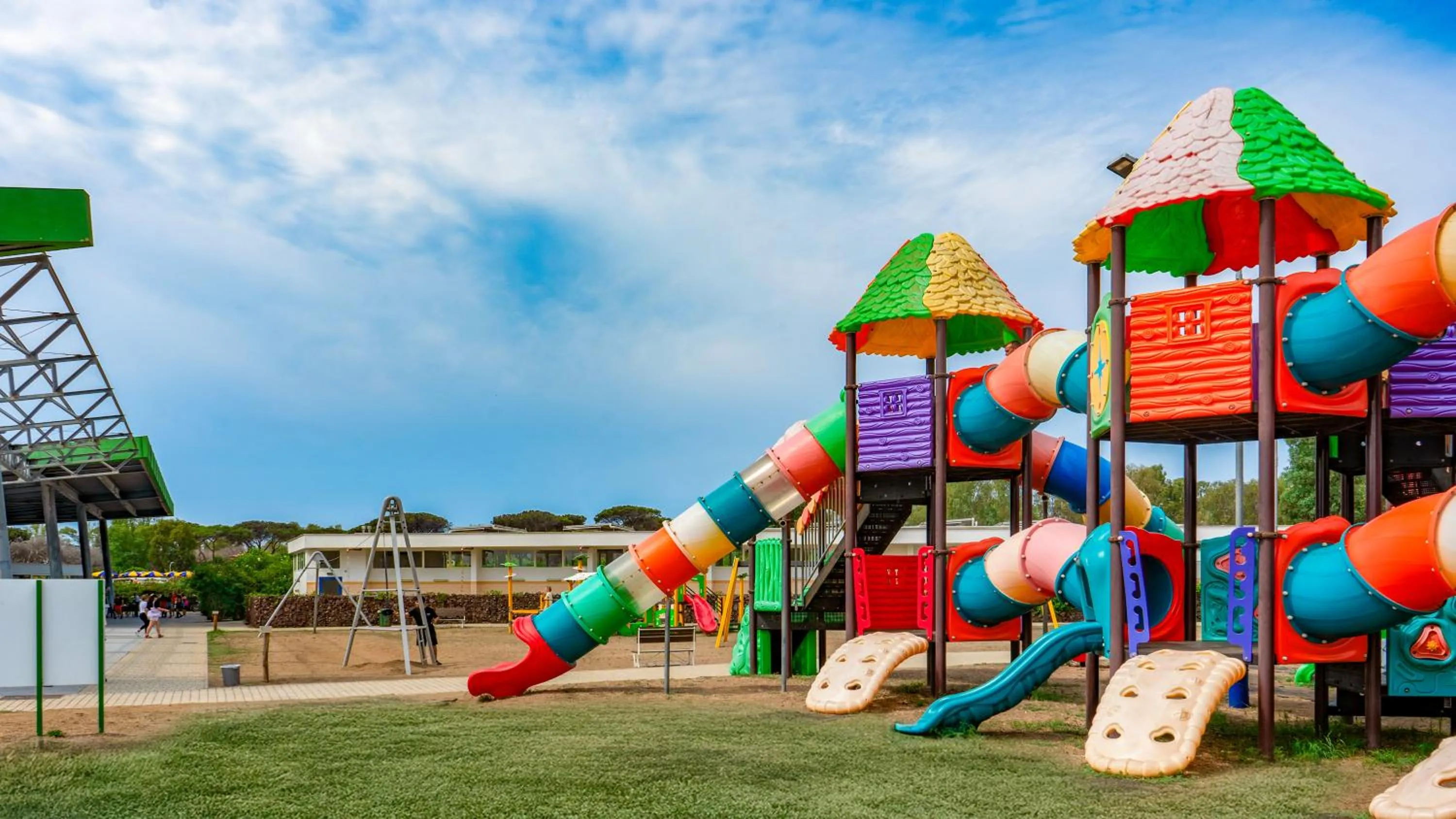 Children play ground in Camping Village Roma Capitol