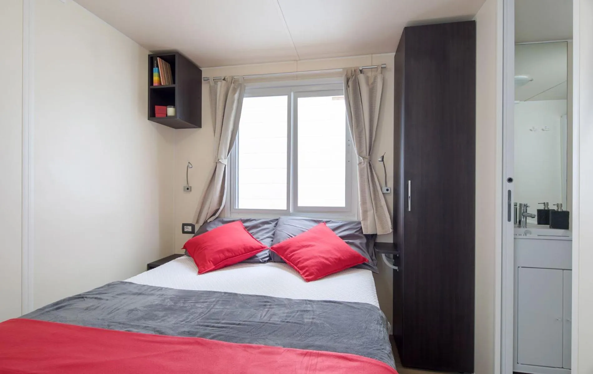 Bedroom, Bed in Camping Village Roma Capitol