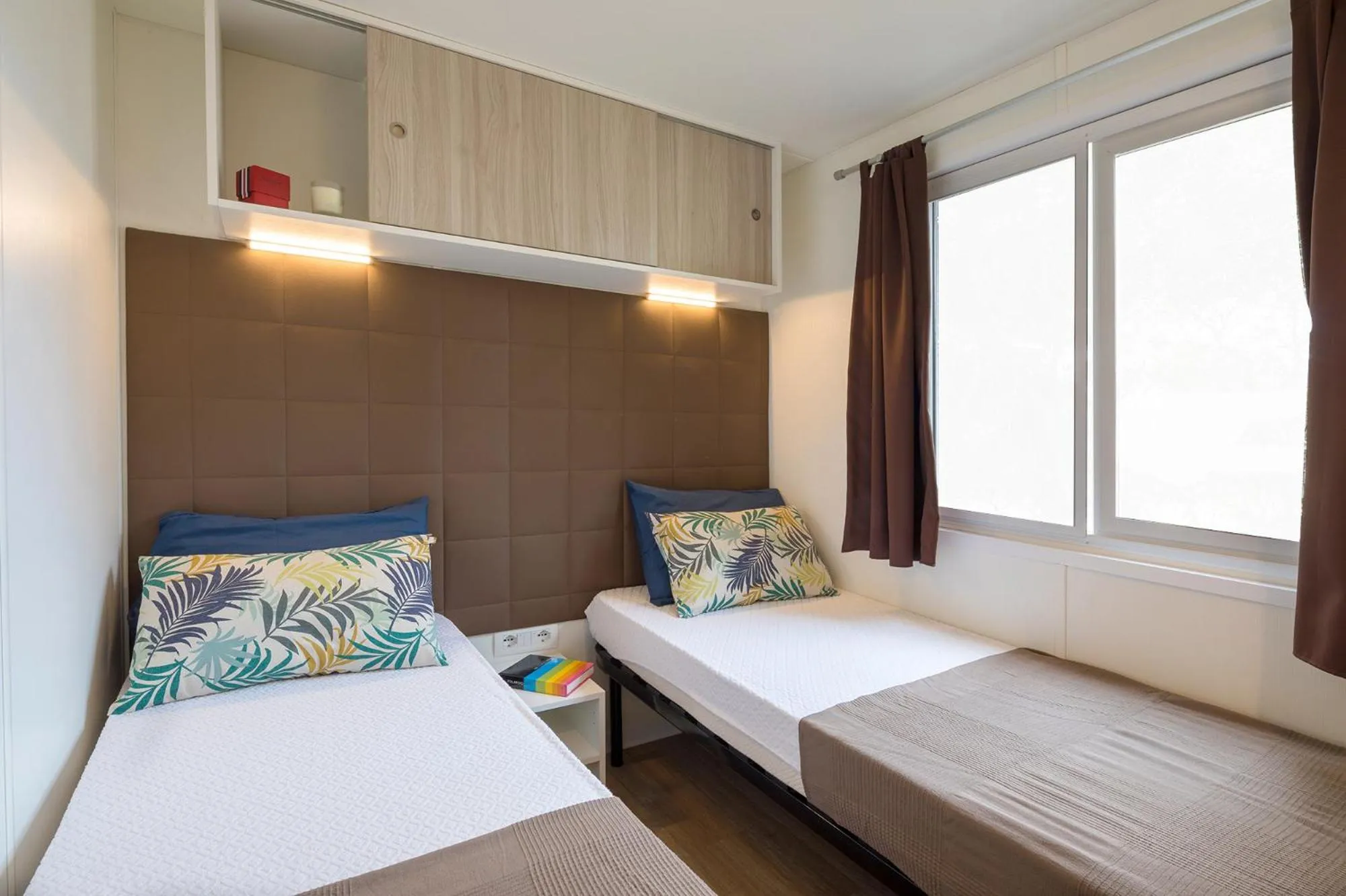 Bed in Camping Village Roma Capitol