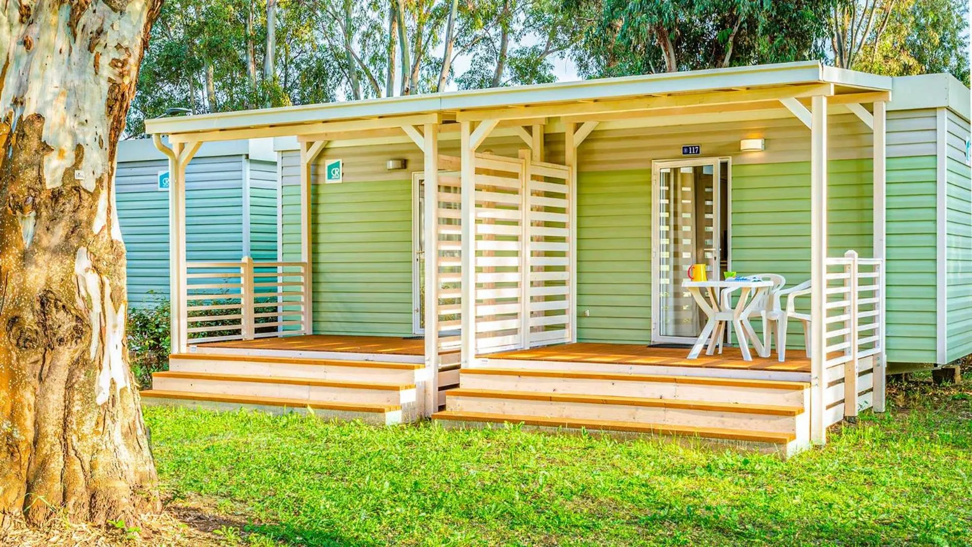 Property building in Camping Village Roma Capitol