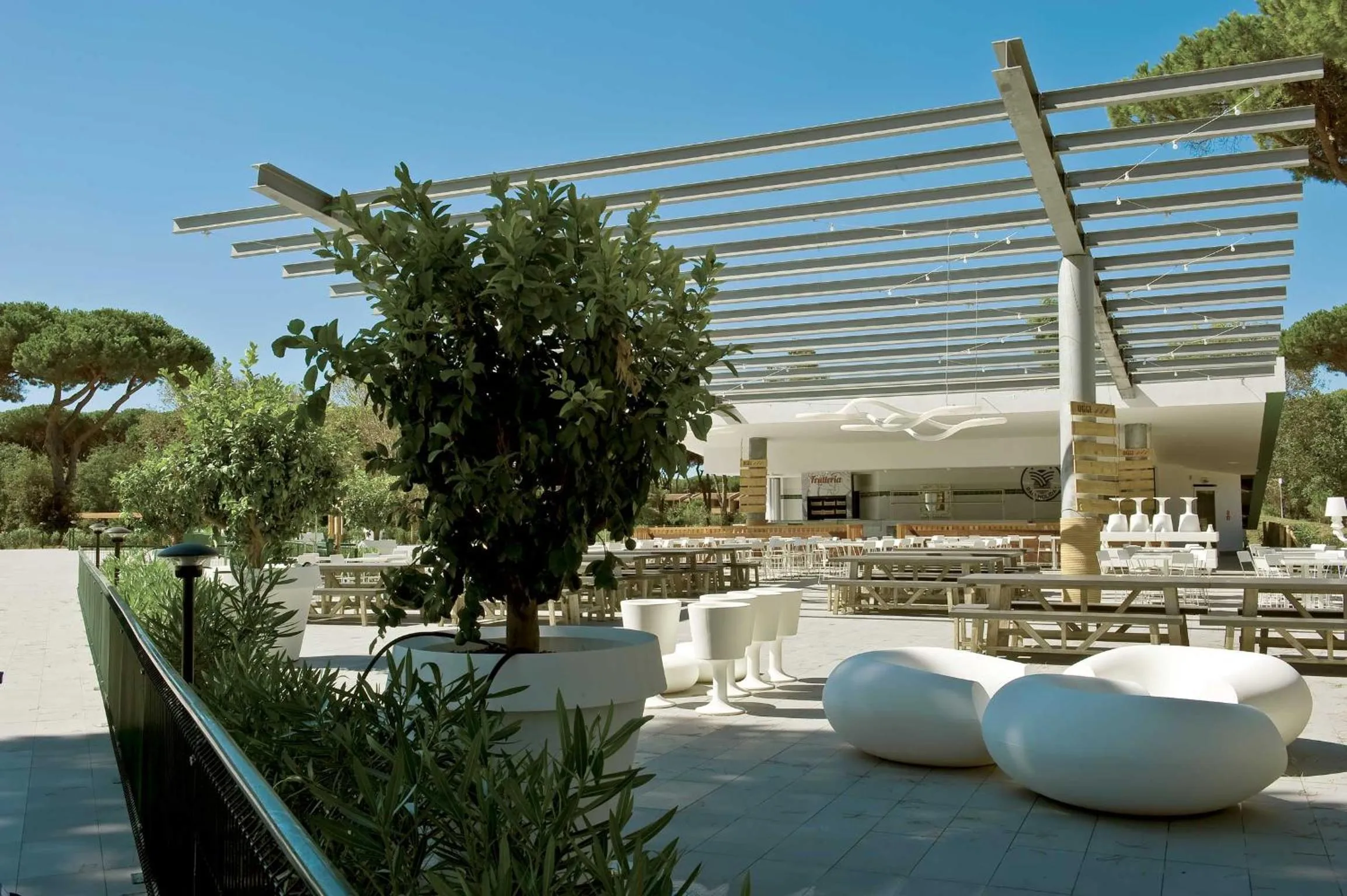 Lounge or bar in Camping Village Roma Capitol