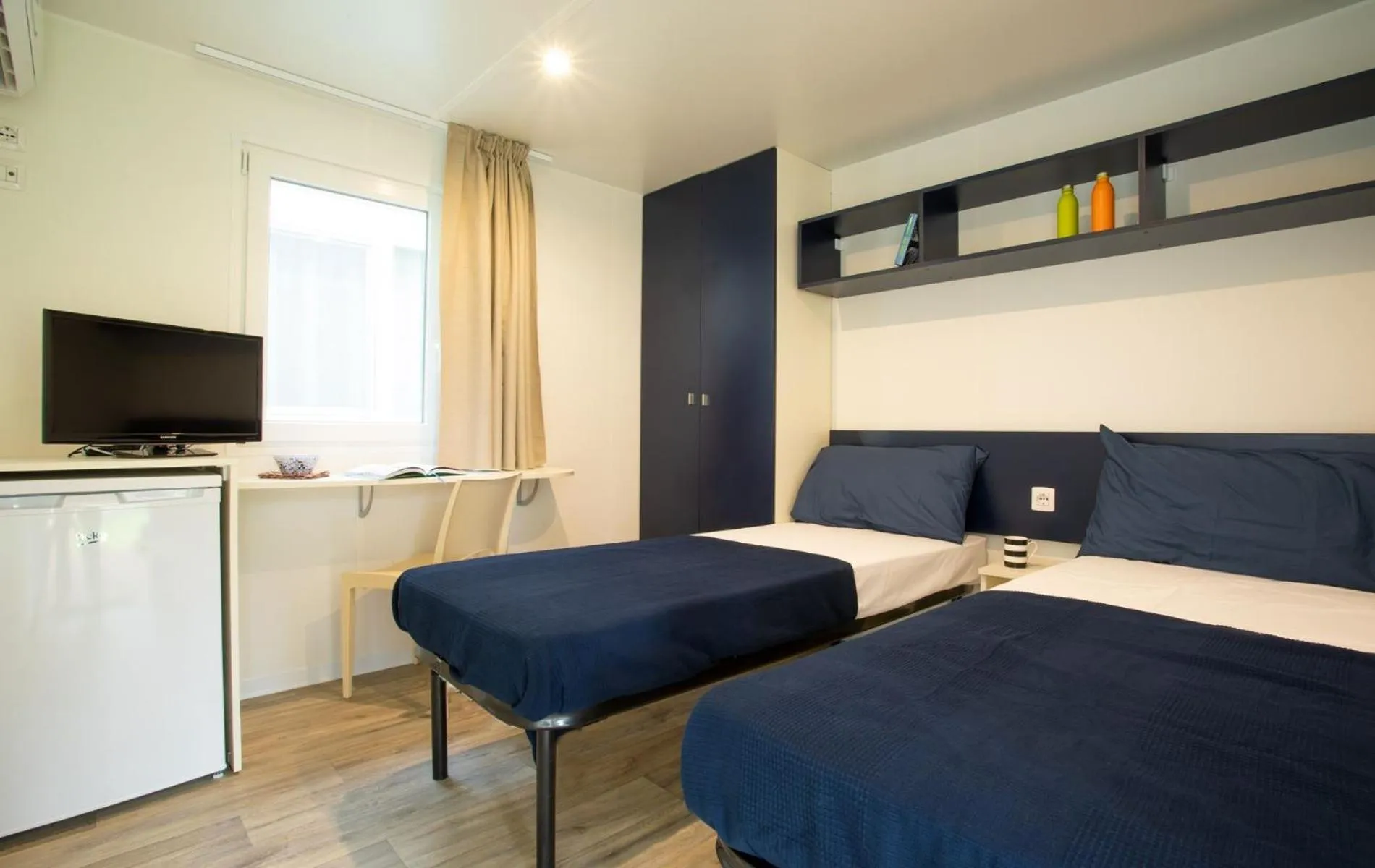 Bed in Camping Village Roma Capitol