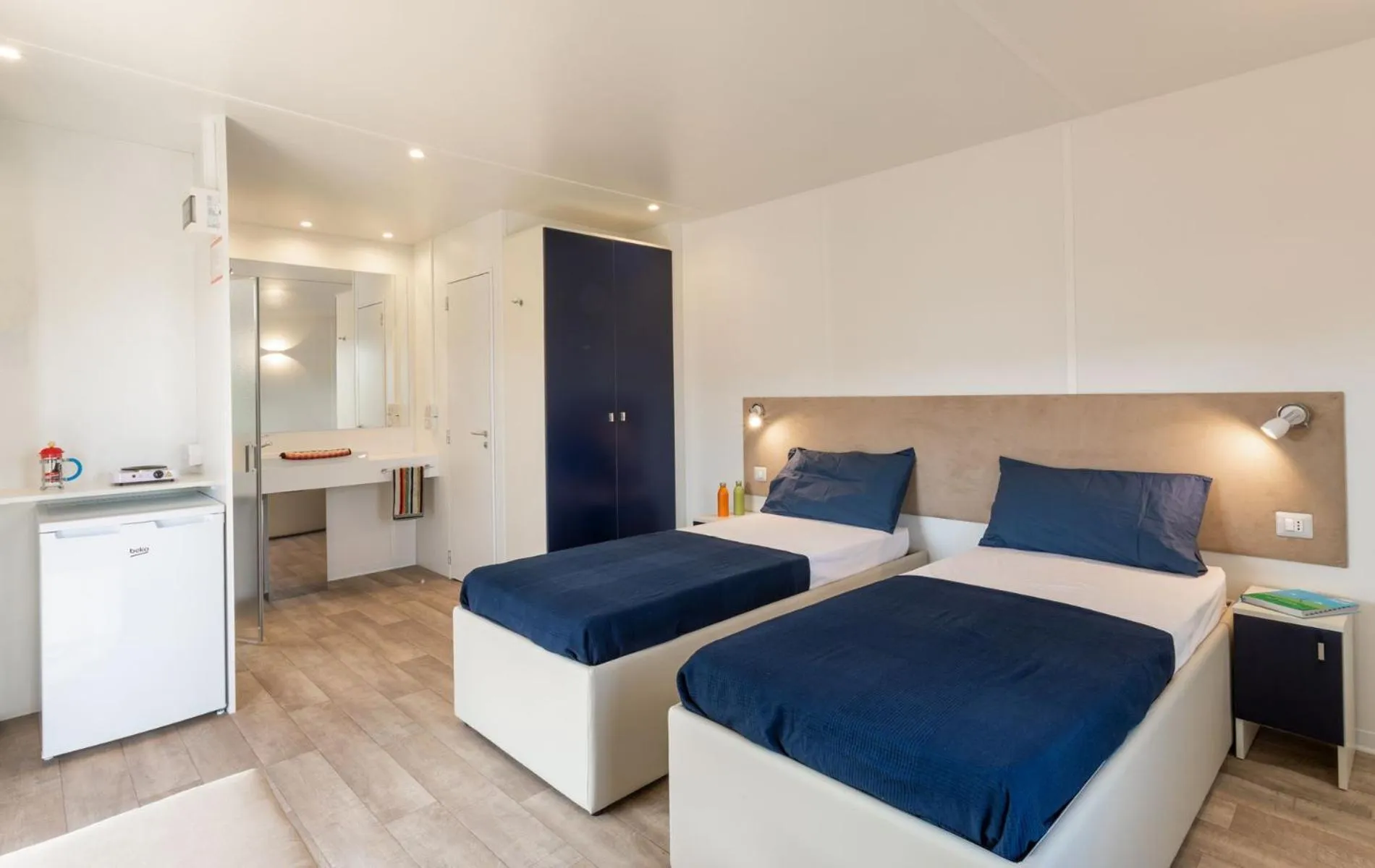 Bed in Camping Village Roma Capitol