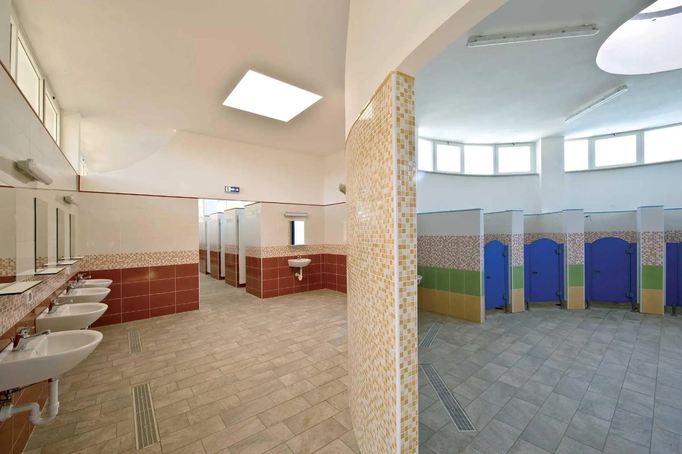 Bathroom in Camping Village Roma Capitol