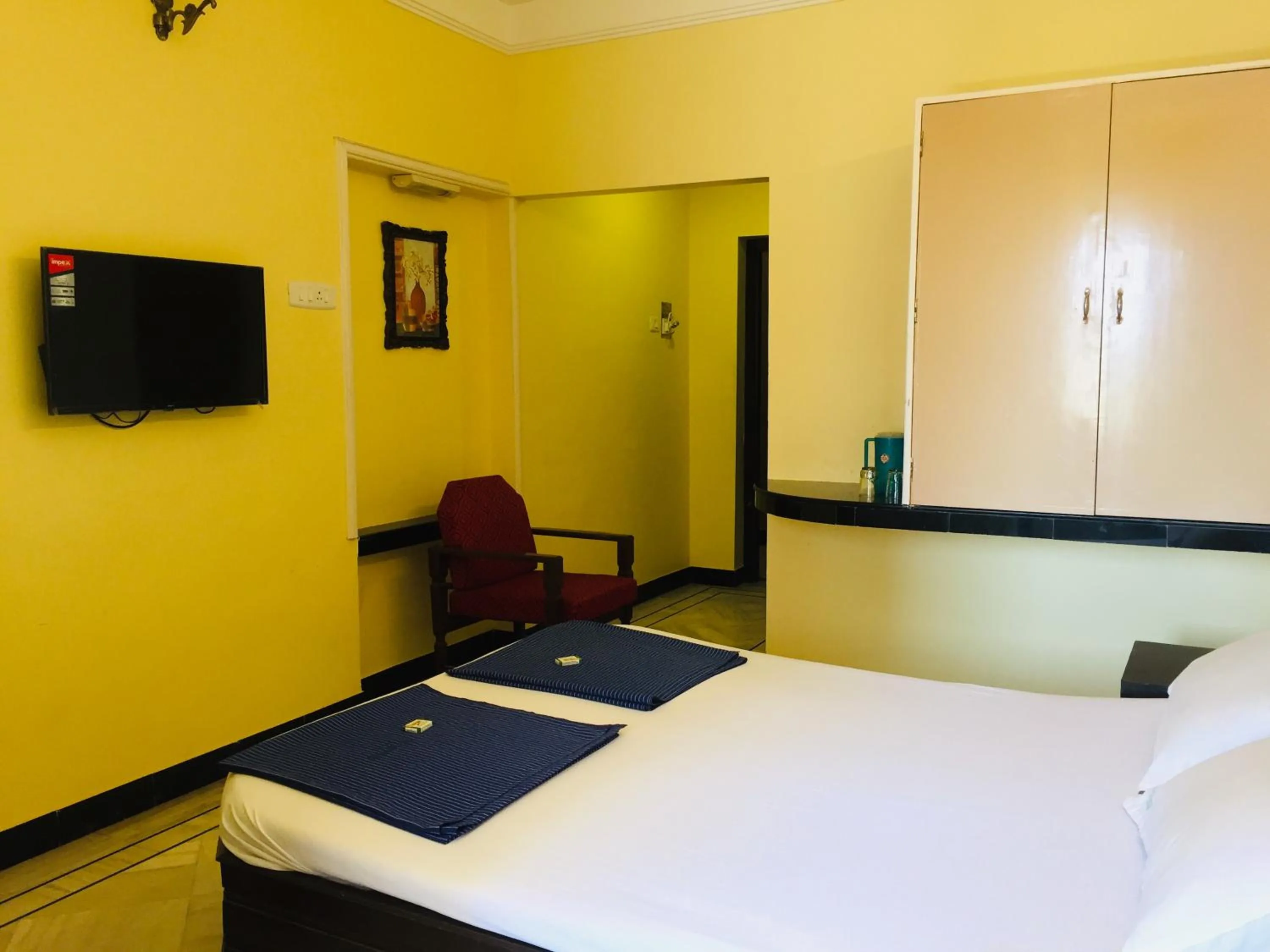 Bed in Hotel Sun Rock