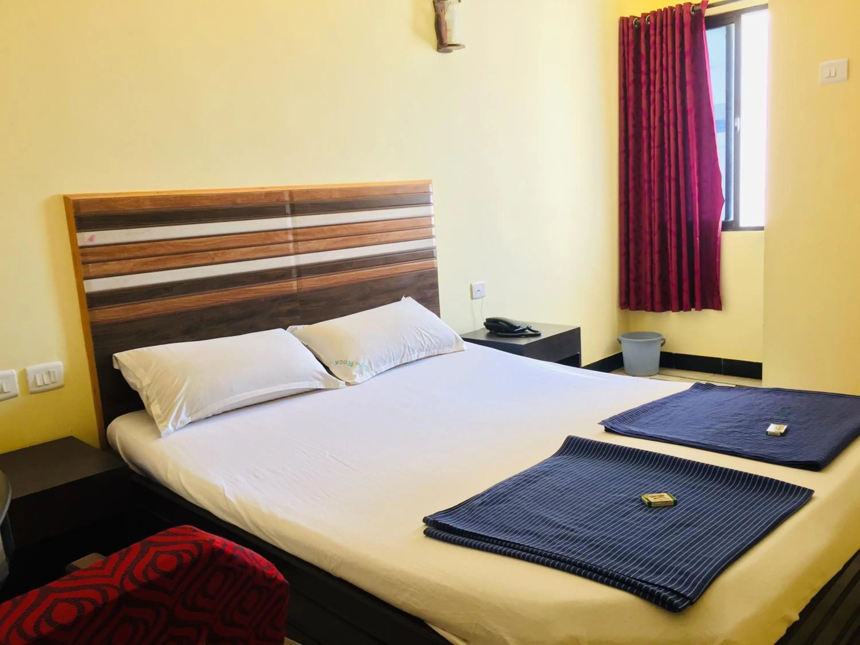 Bed in Hotel Sun Rock