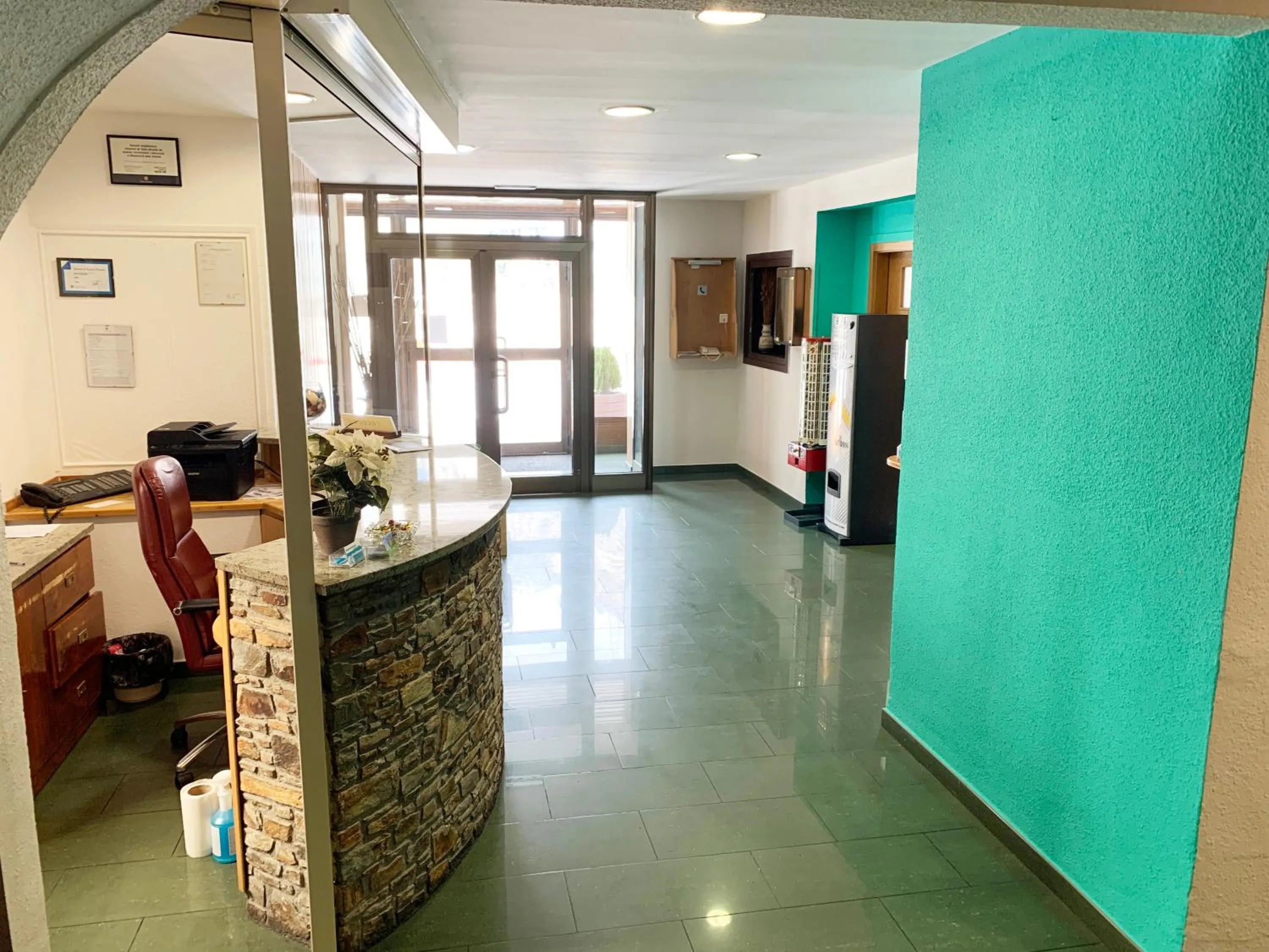 Lobby or reception in Hotel Barcelona