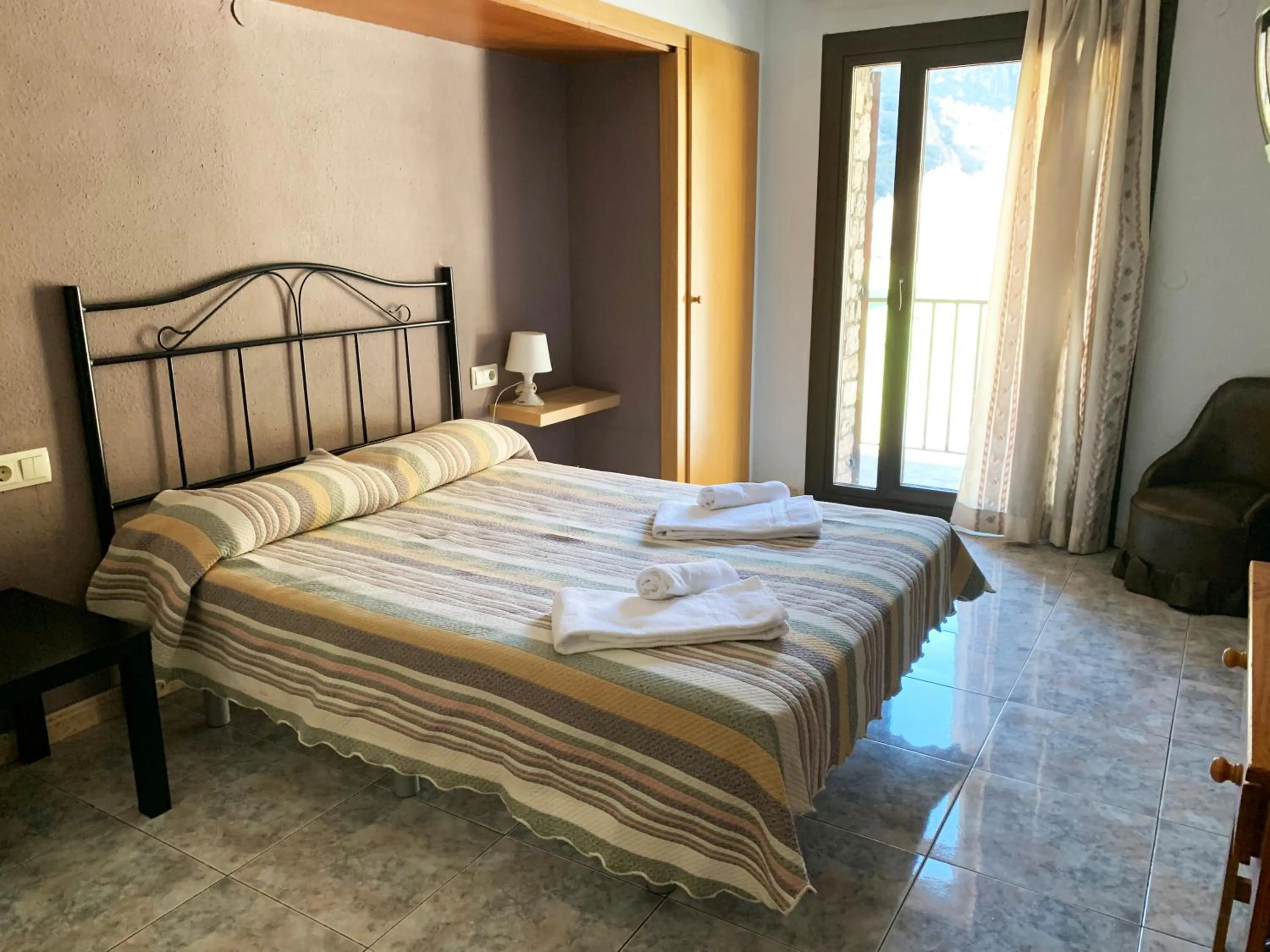 Bed in Hotel Barcelona