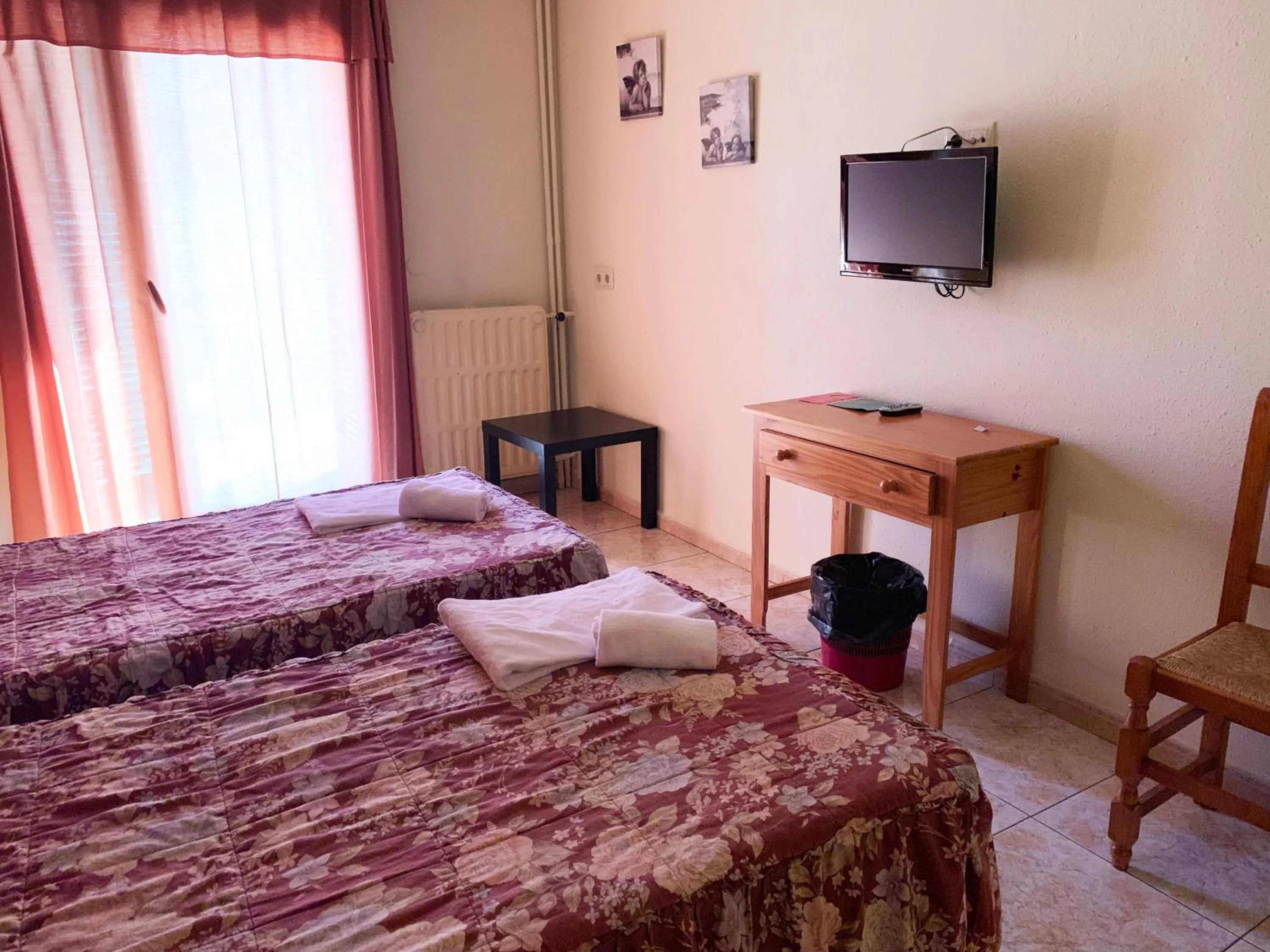 Bed in Hotel Barcelona