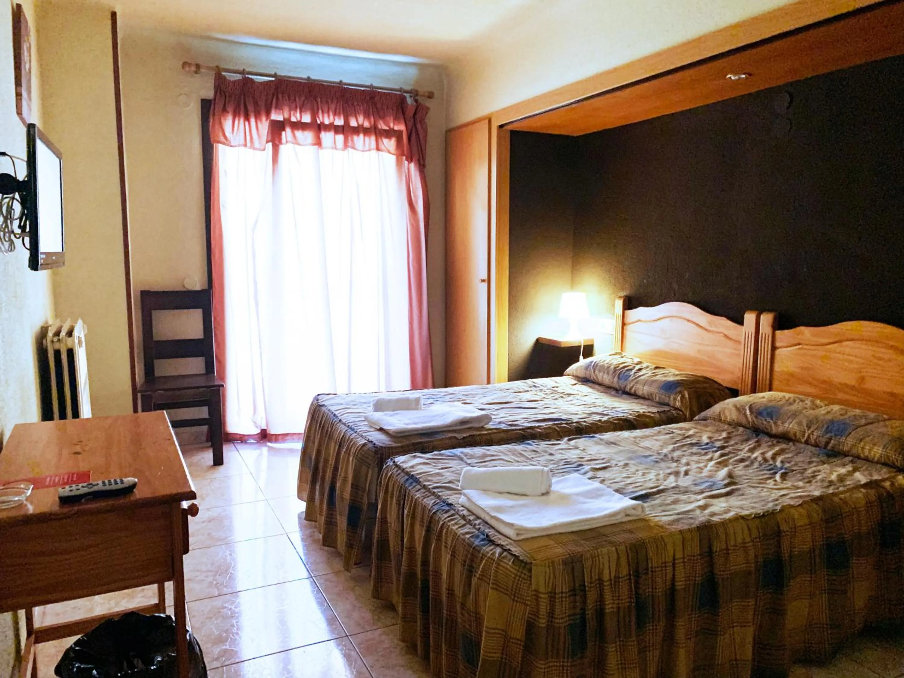 Bed in Hotel Barcelona