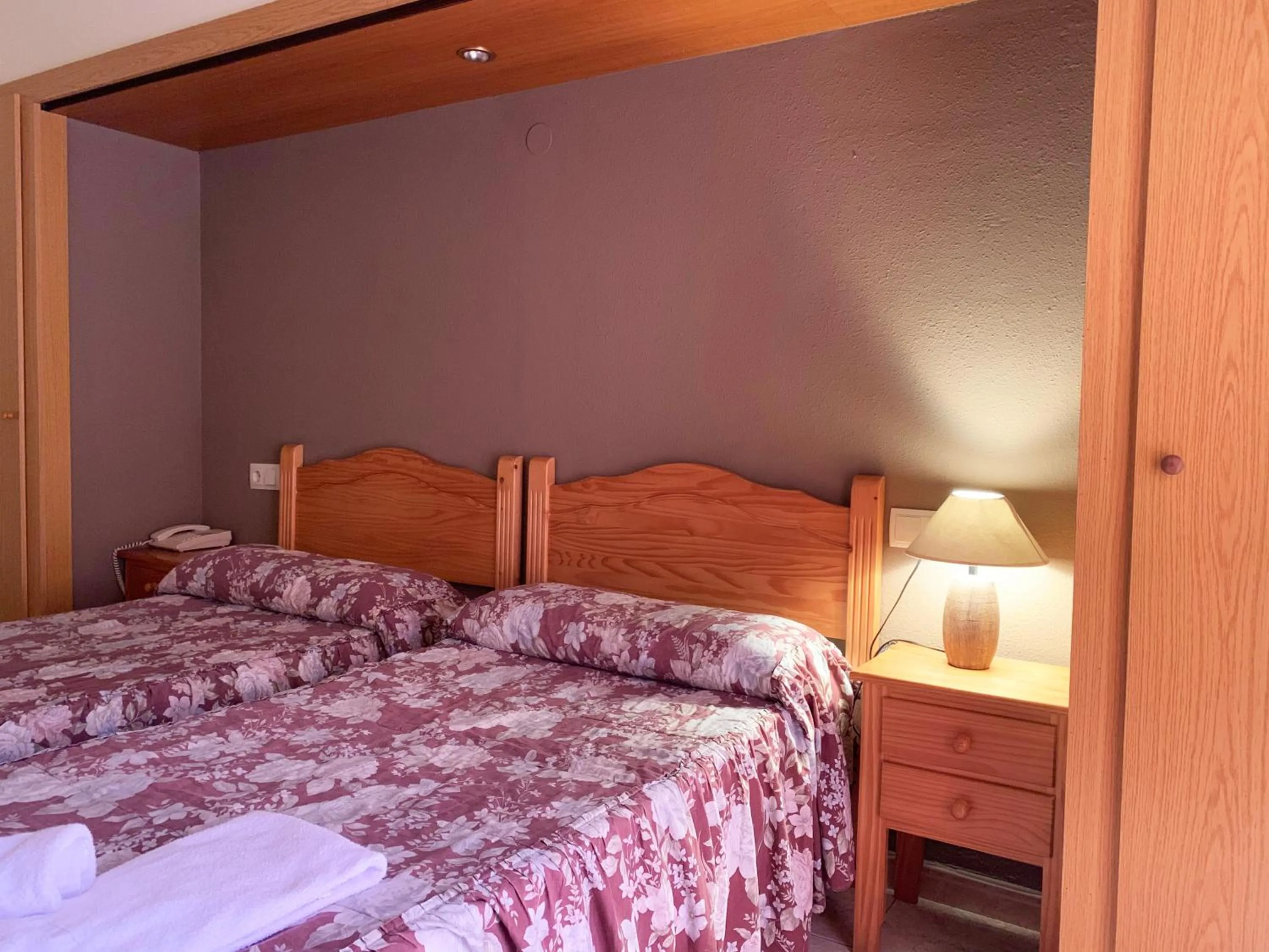 Bed in Hotel Barcelona