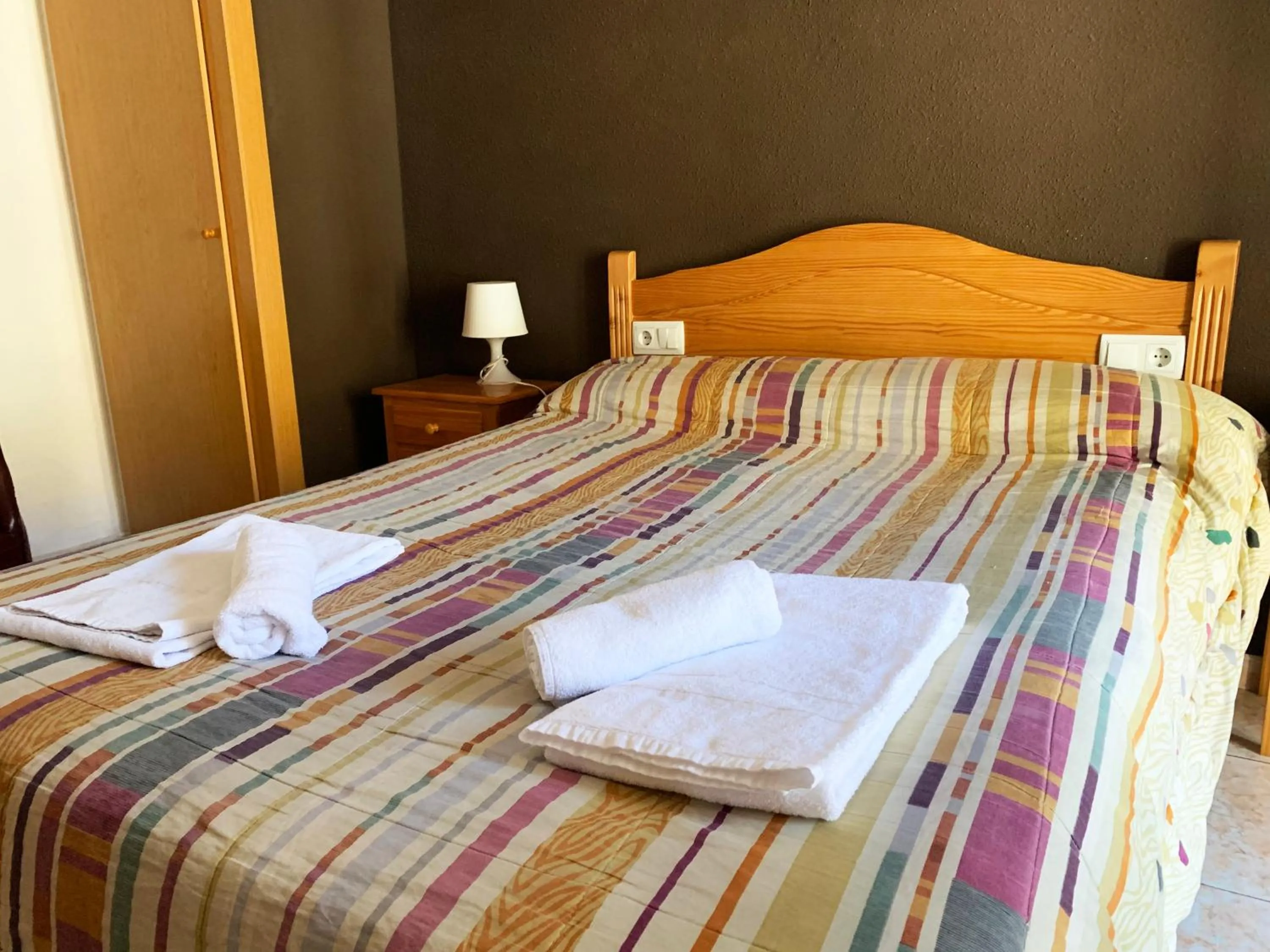 Bed in Hotel Barcelona