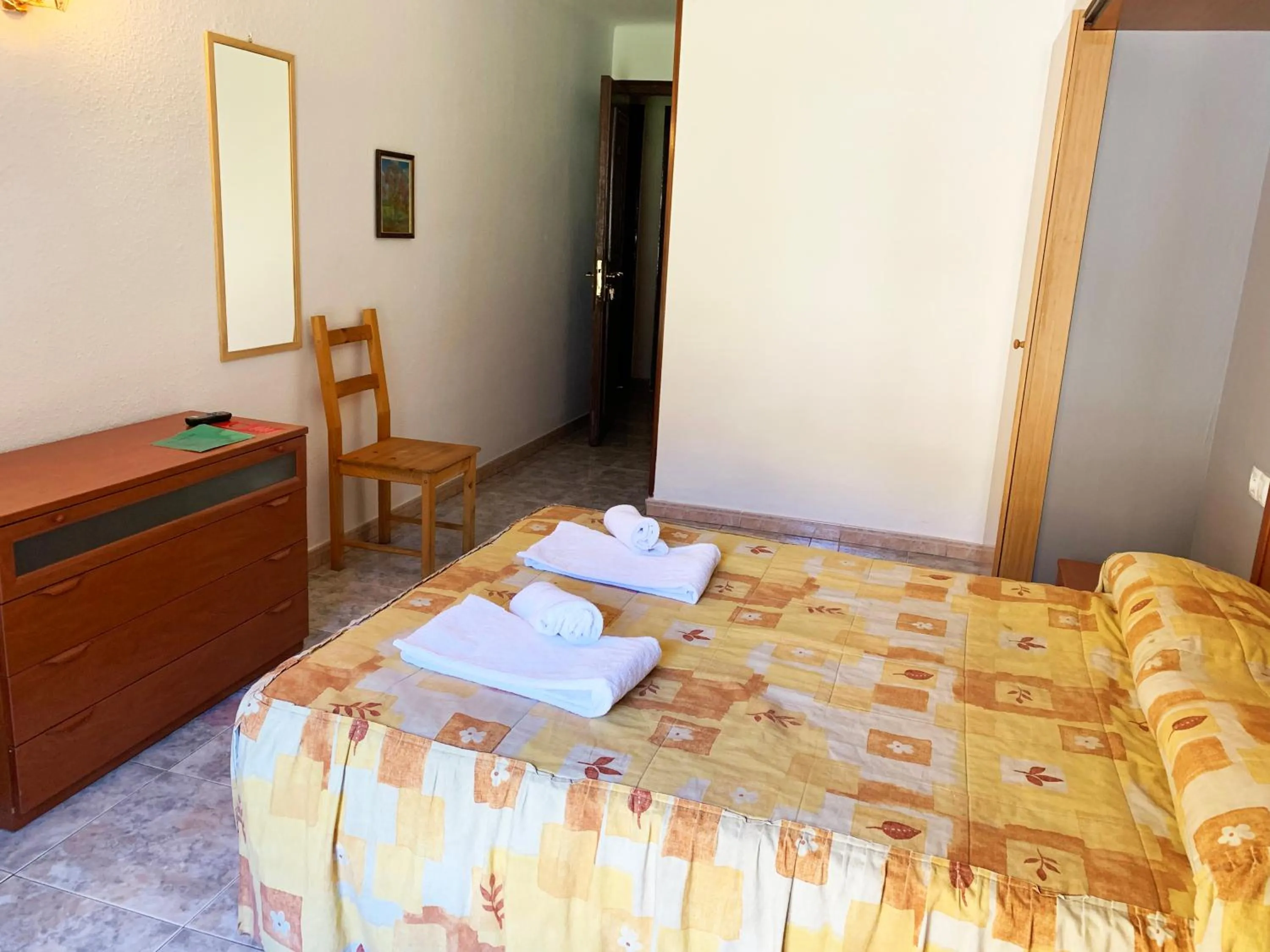 Bed in Hotel Barcelona