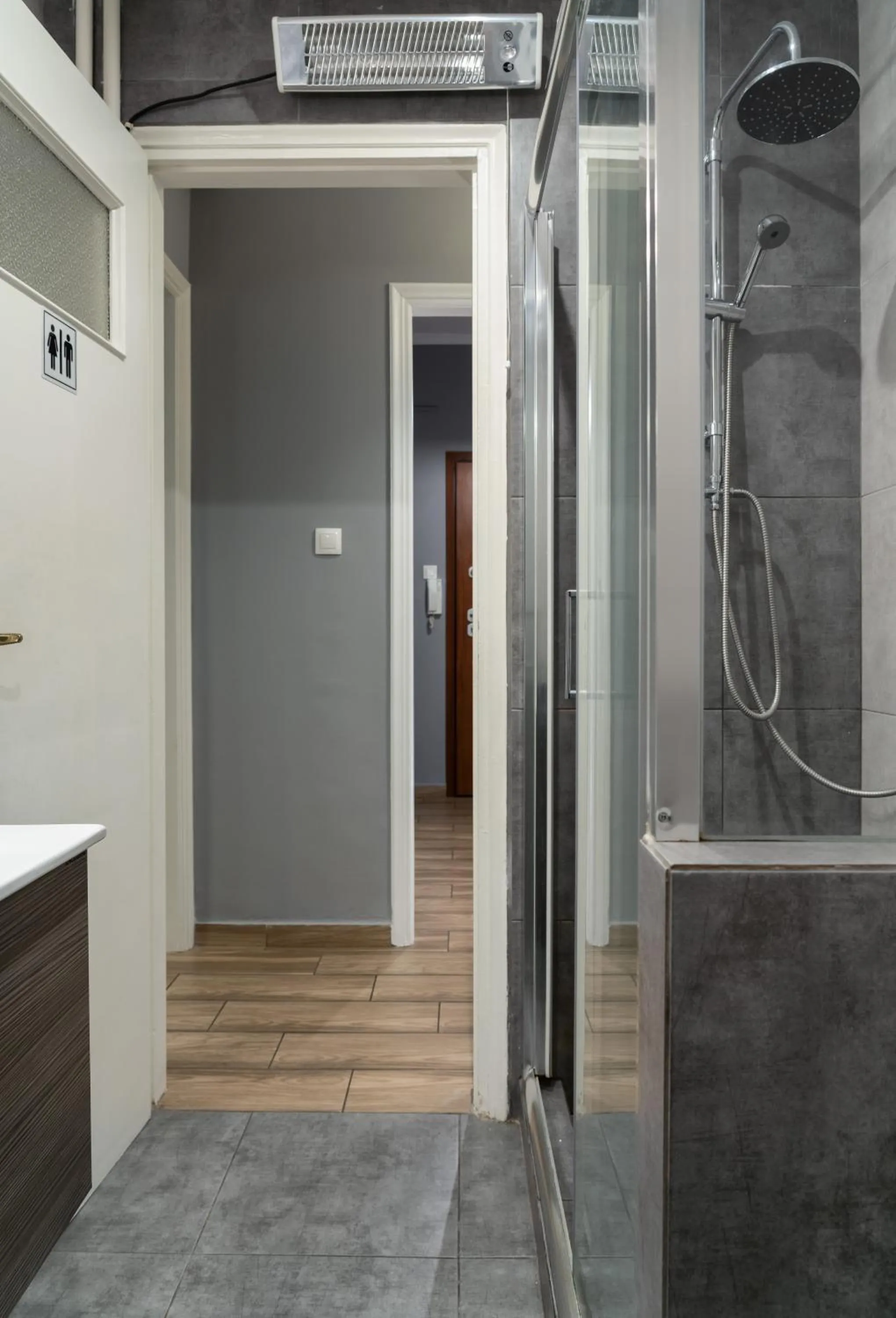 Bathroom in Apartment at the foothills of Acropolis