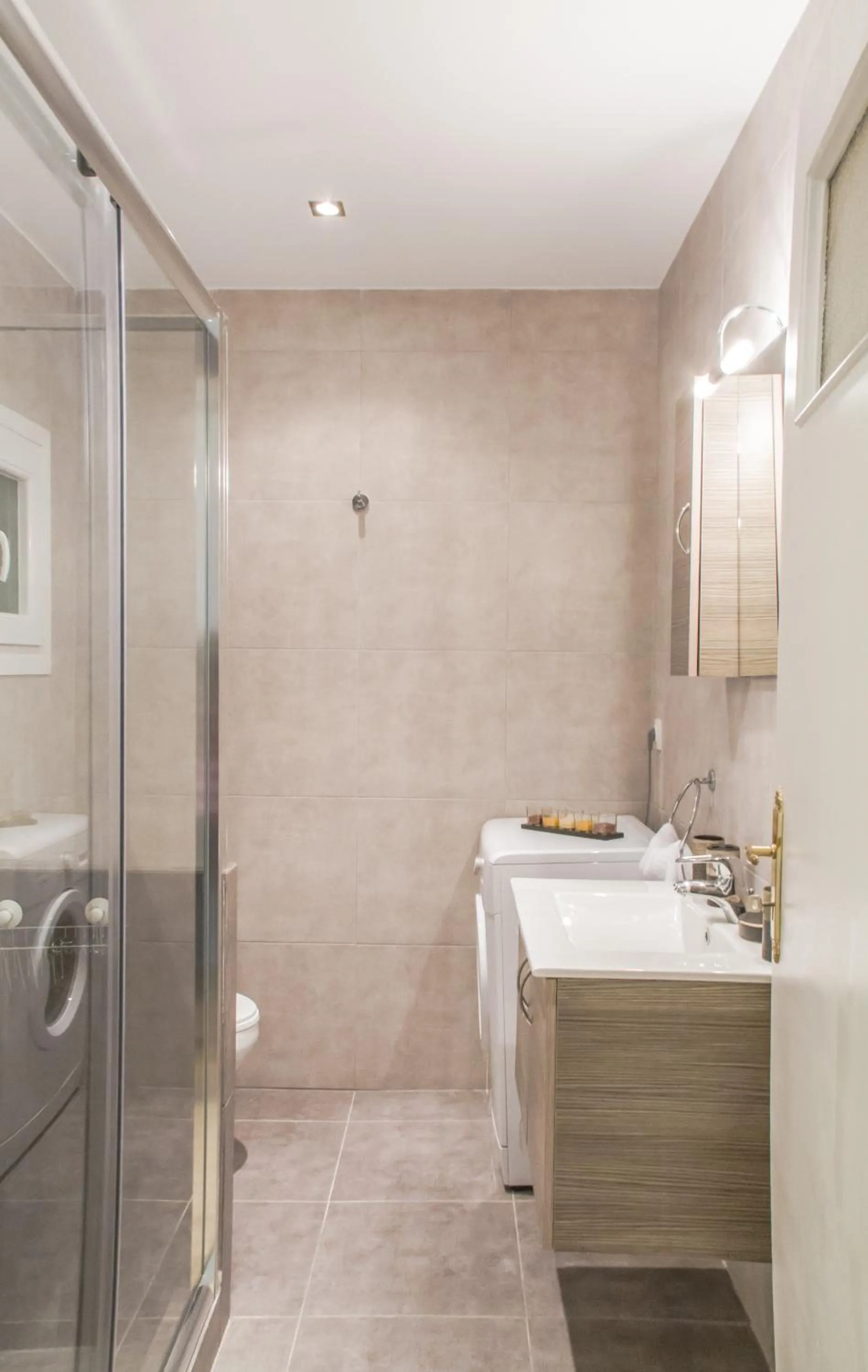 Bathroom in Apartment at the foothills of Acropolis