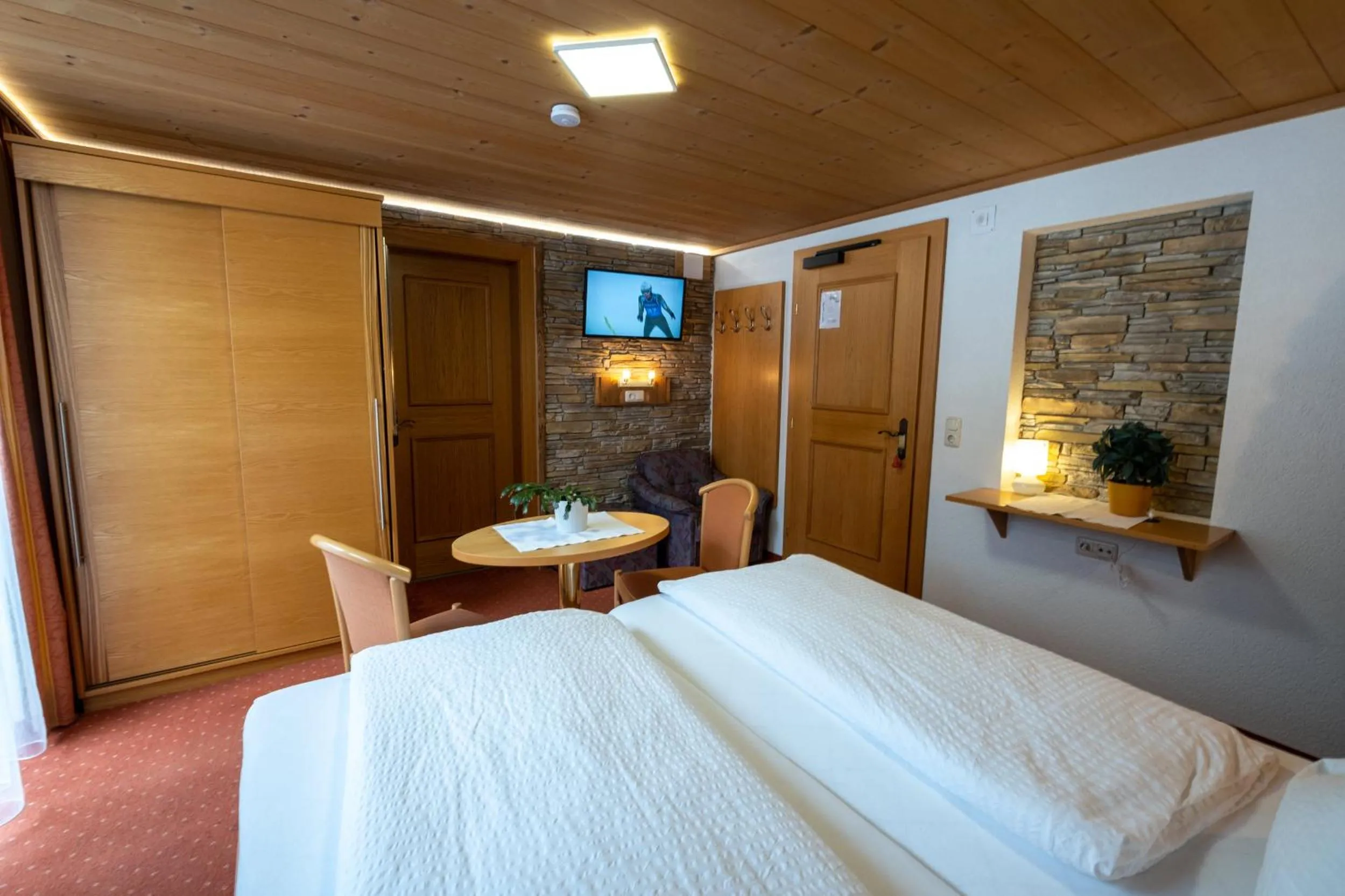 Bedroom, Bed in Gästehaus Haag