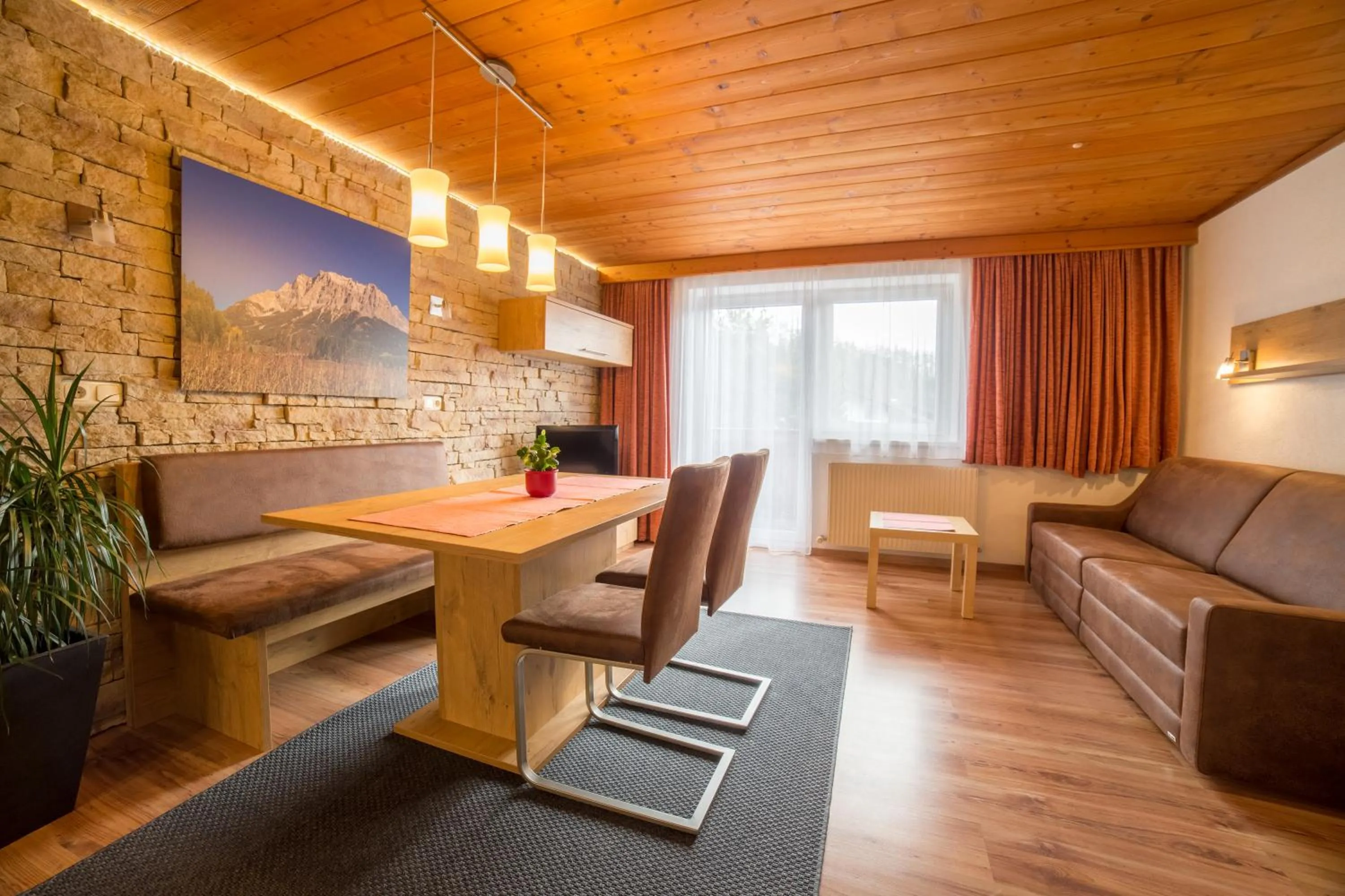 Living room in Gästehaus Haag