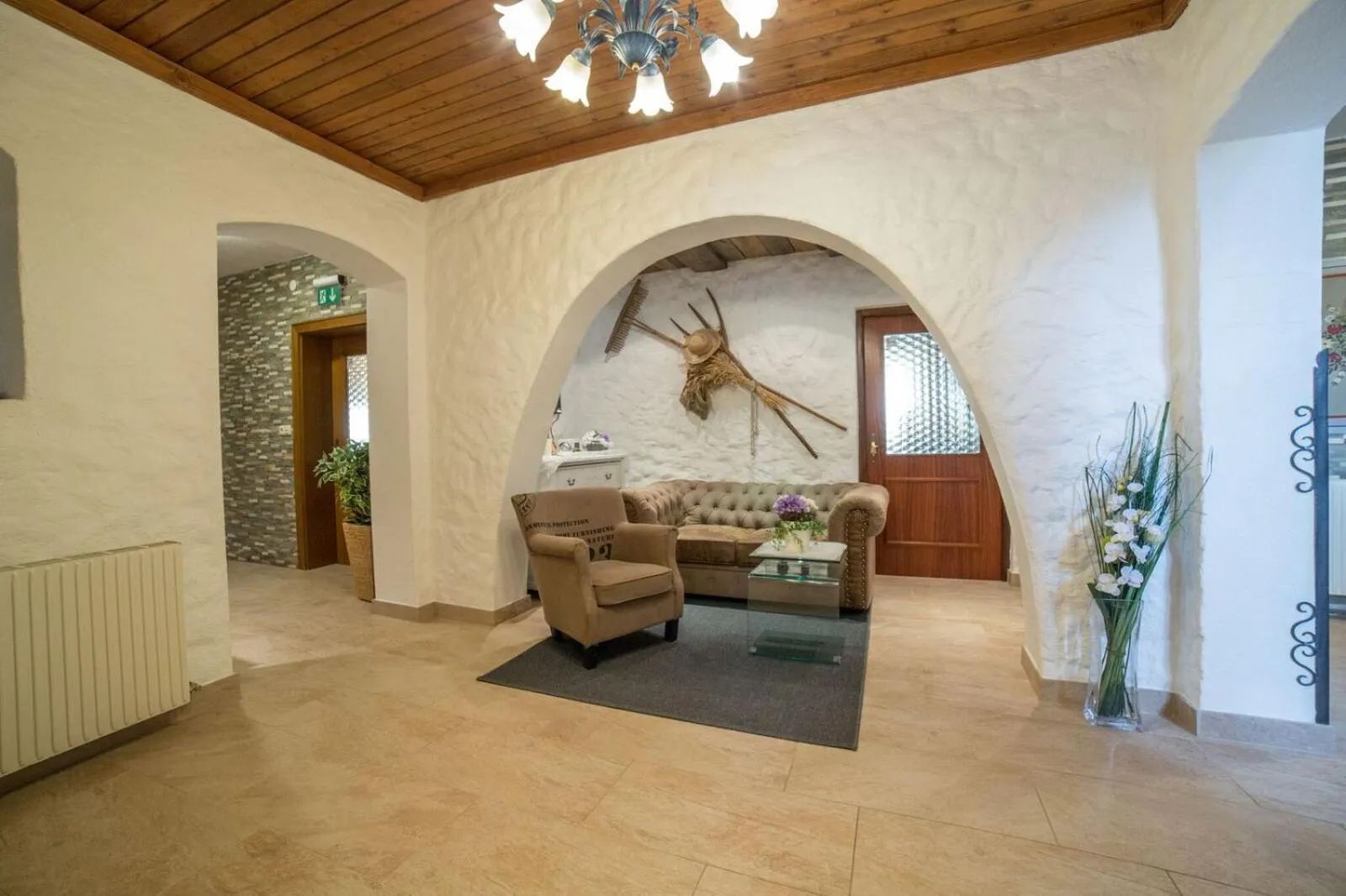 Lobby or reception in Gästehaus Haag