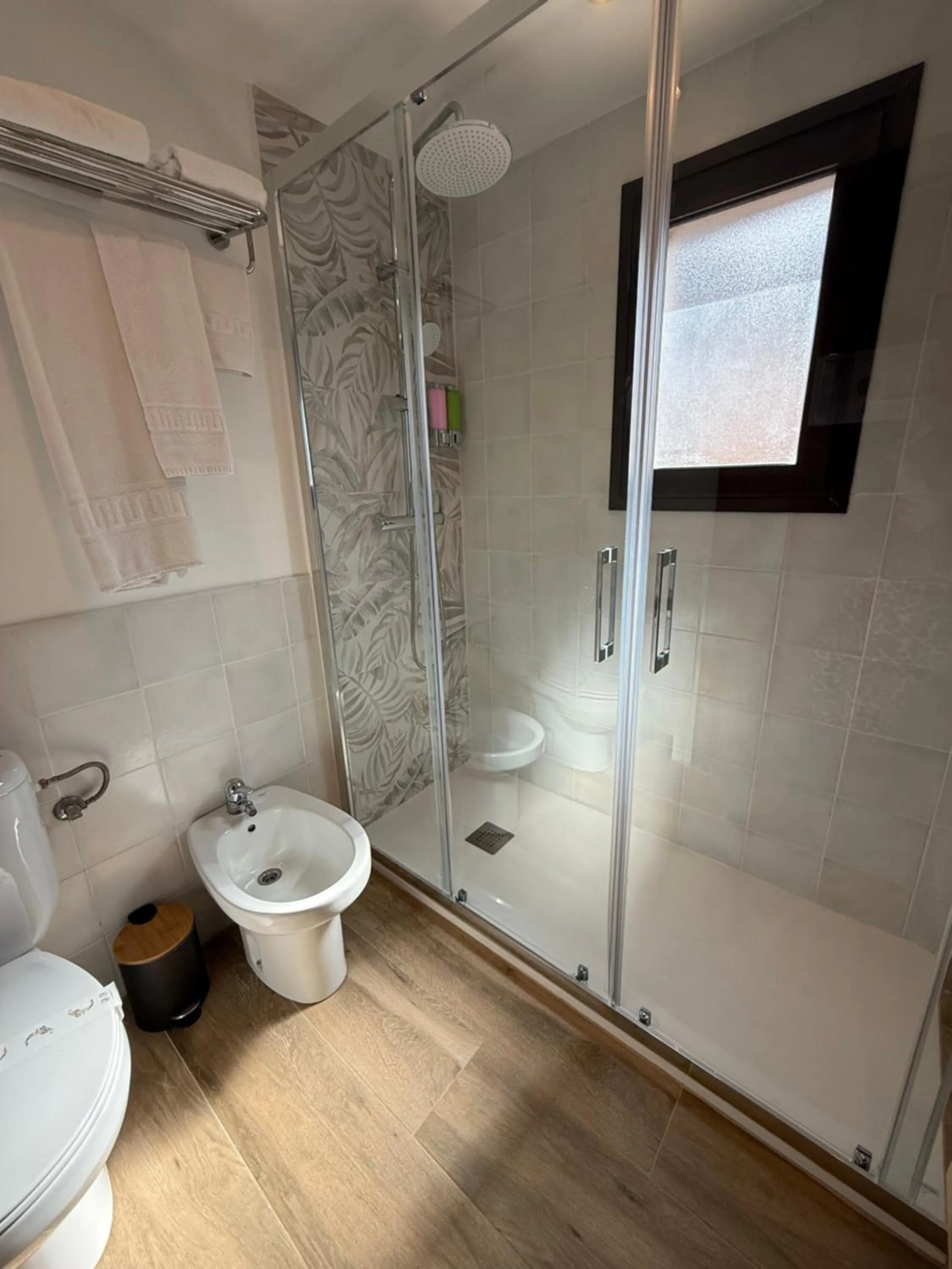 Bathroom in Aston Hotel