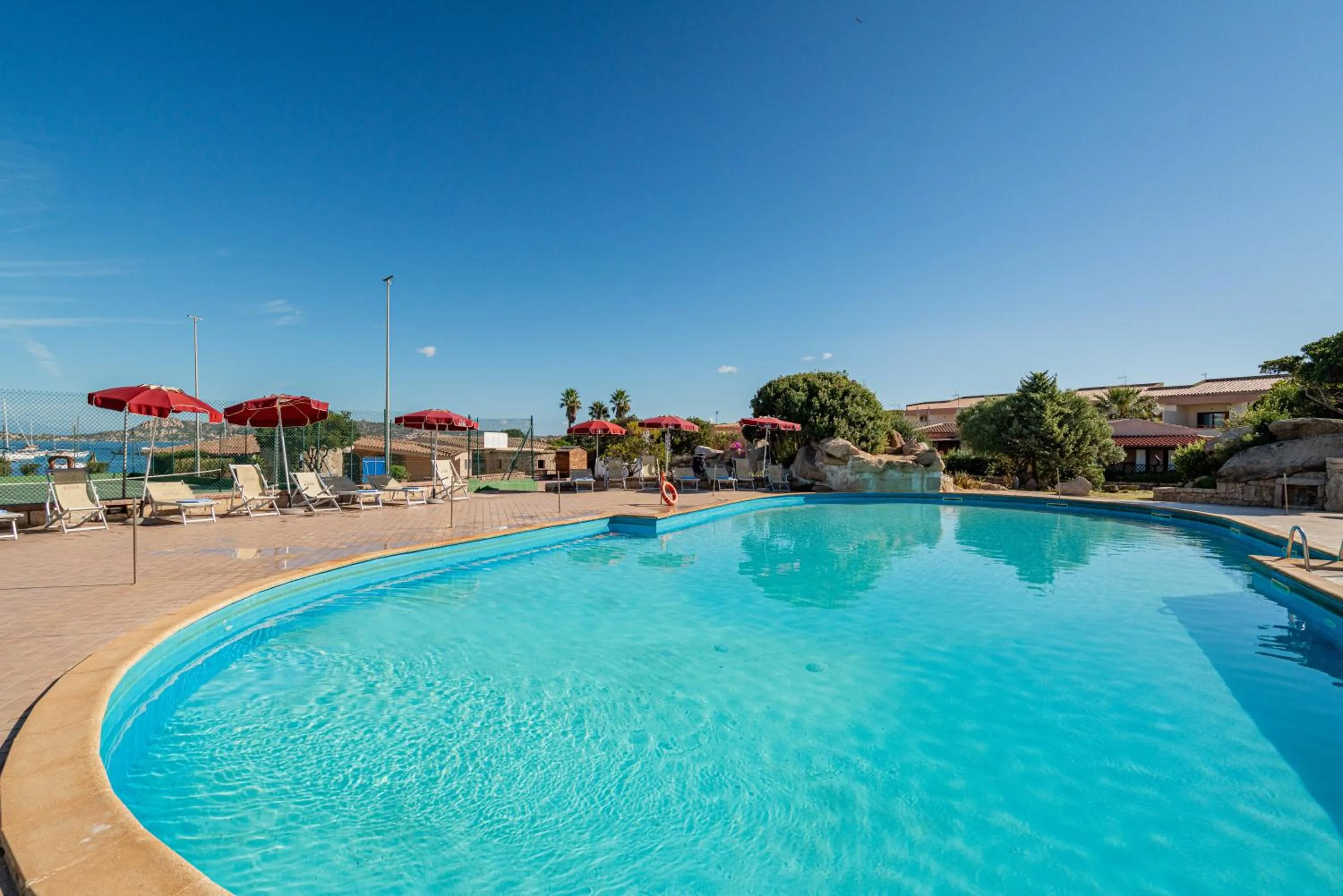 Pool view in Club Esse Posada