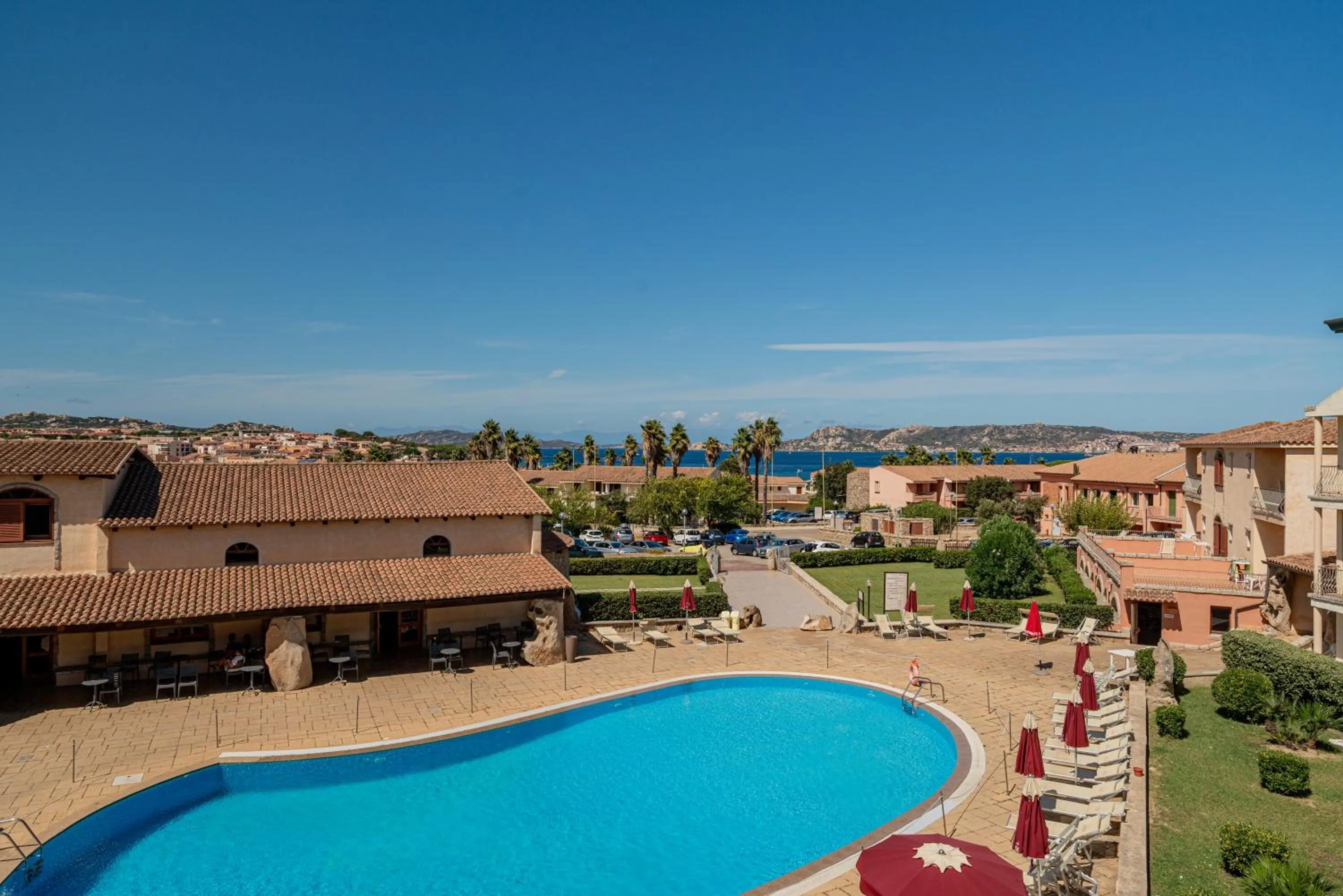 Pool view in Club Esse Posada