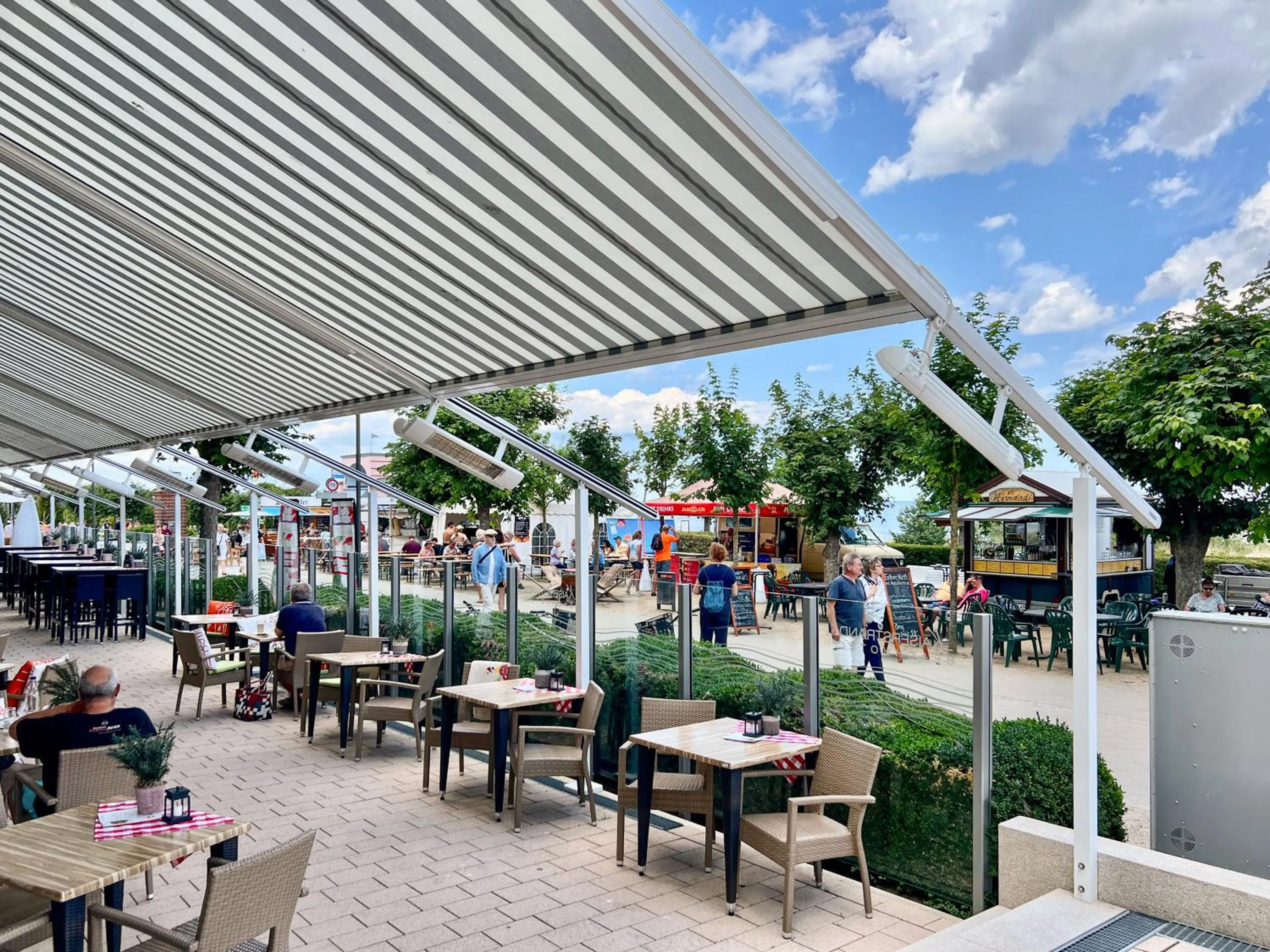 Balcony/Terrace in SEETELHOTEL Kaiserstrand Beachhotel das Lifestyle-Hotel direkt am Strand