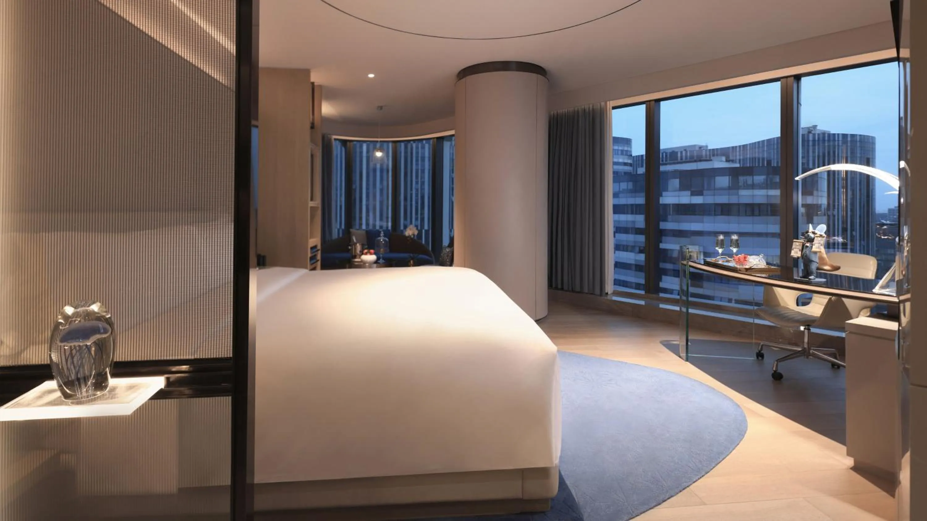 Photo of the whole room, Bed in InterContinental Beijing Sanlitun by IHG