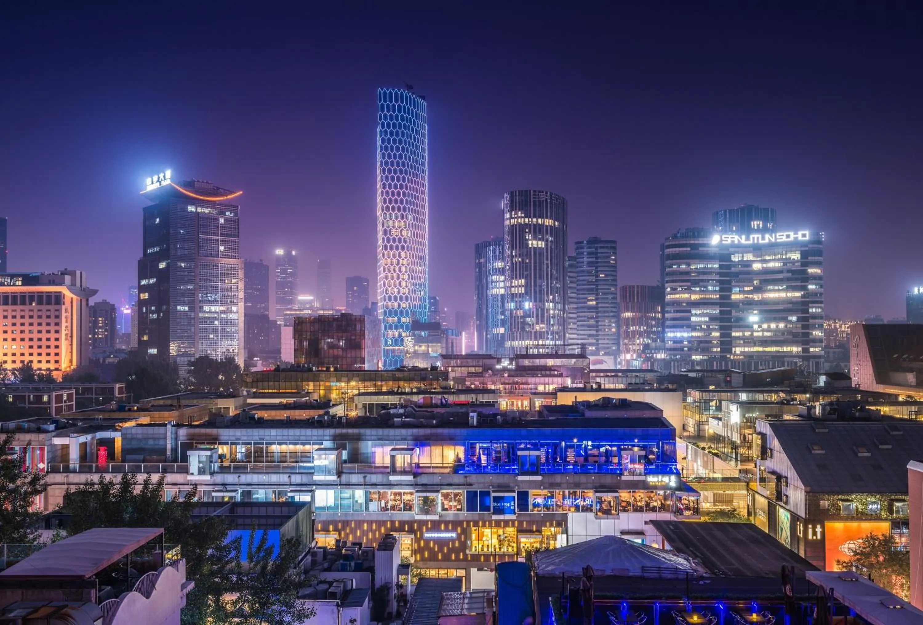 Property building in InterContinental Beijing Sanlitun by IHG