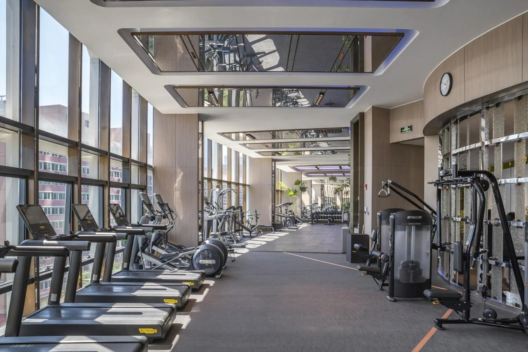 Fitness centre/facilities in InterContinental Beijing Sanlitun by IHG