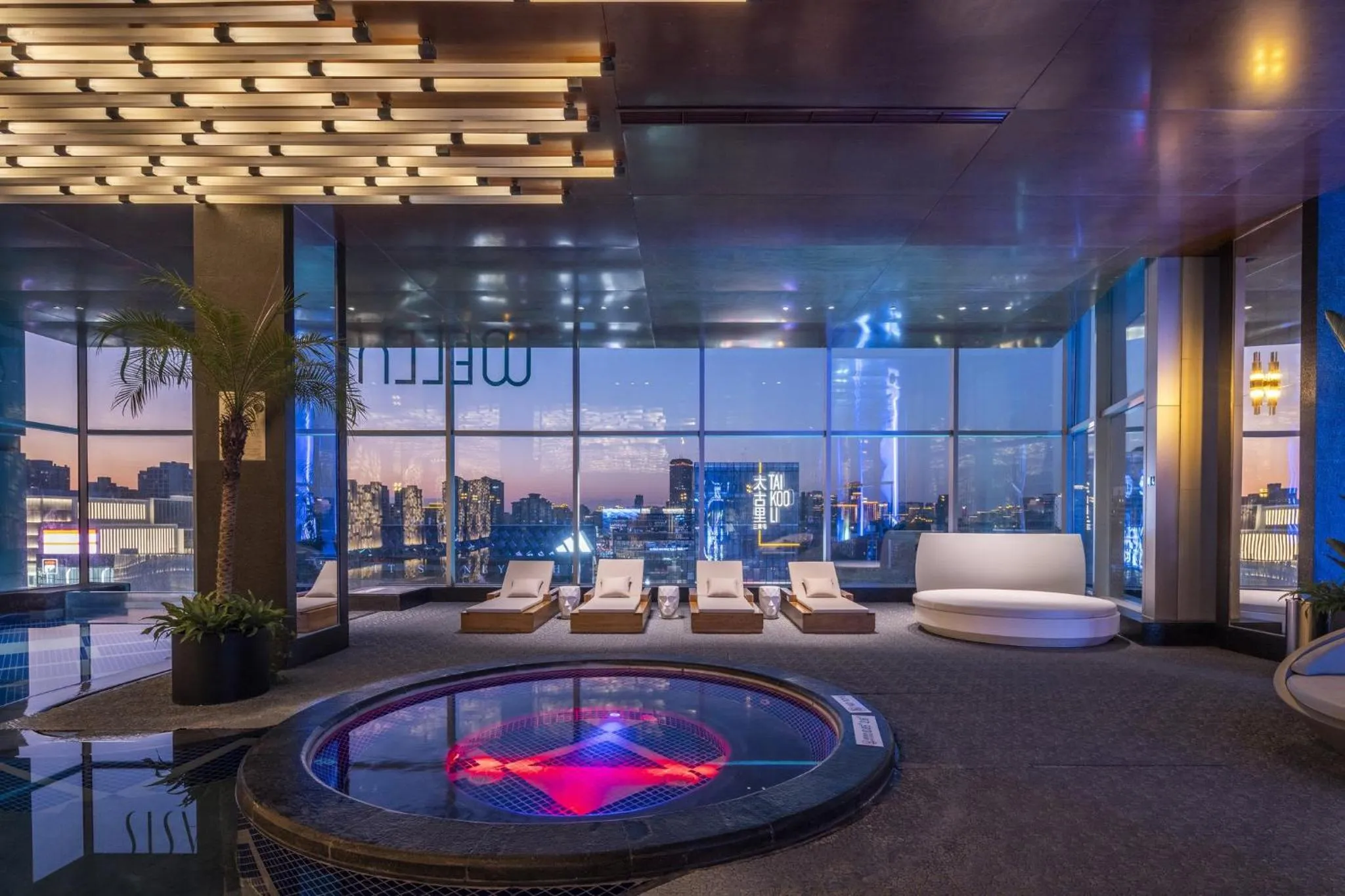 Swimming pool in InterContinental Beijing Sanlitun by IHG