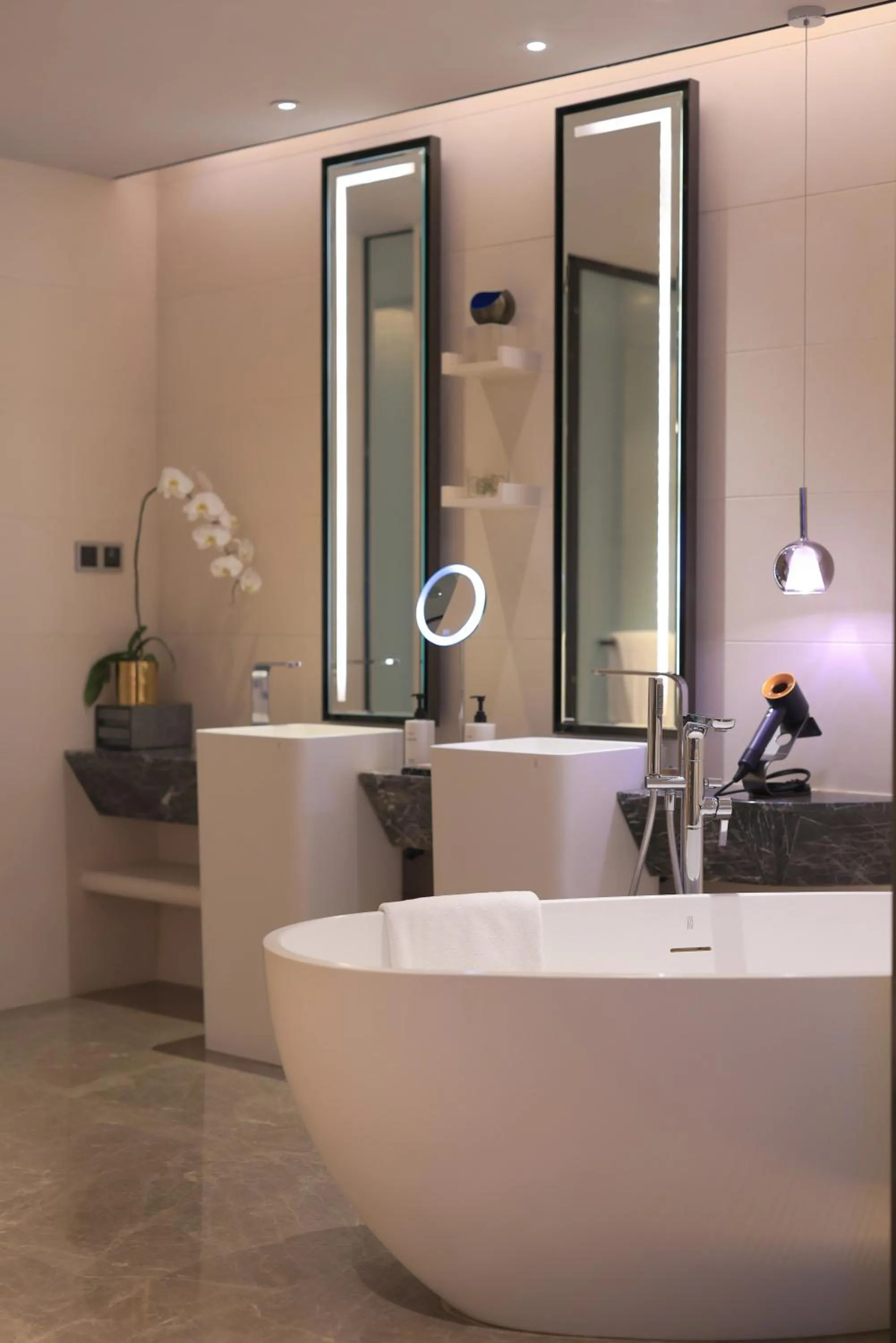 Bathroom in InterContinental Beijing Sanlitun by IHG