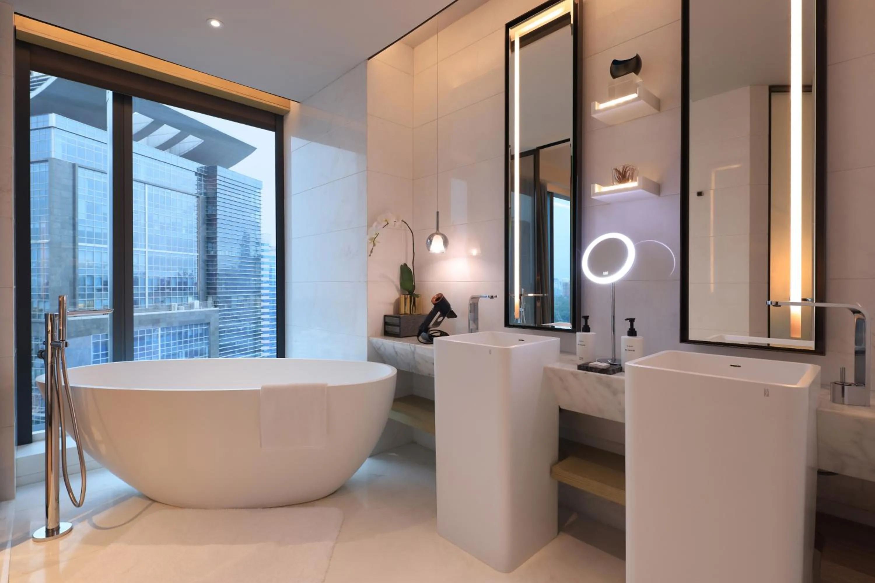 Bathroom in InterContinental Beijing Sanlitun by IHG