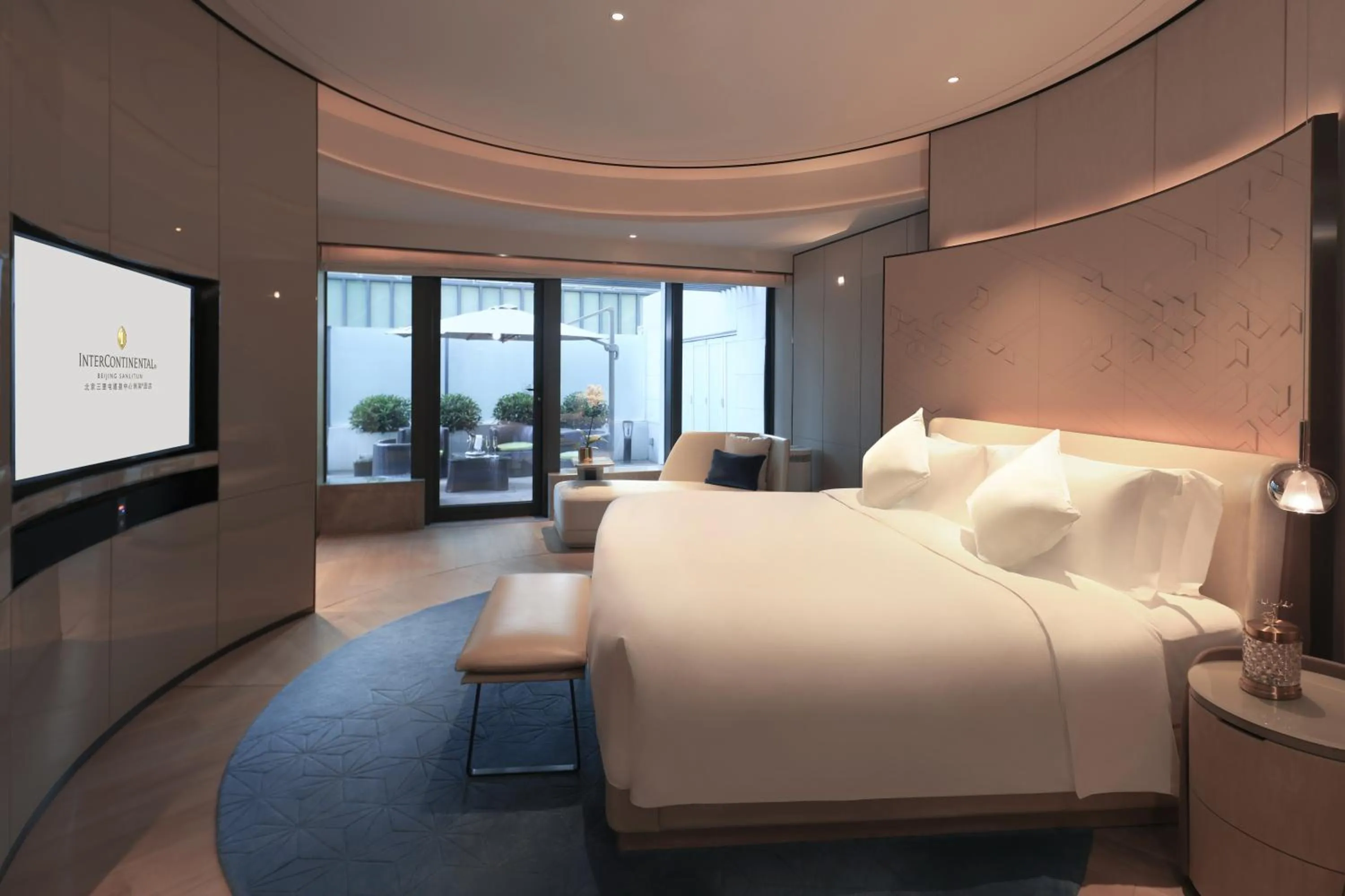 Bed in InterContinental Beijing Sanlitun by IHG