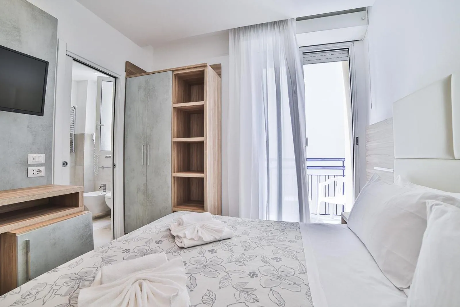 Bed in Hotel Ambasciatori