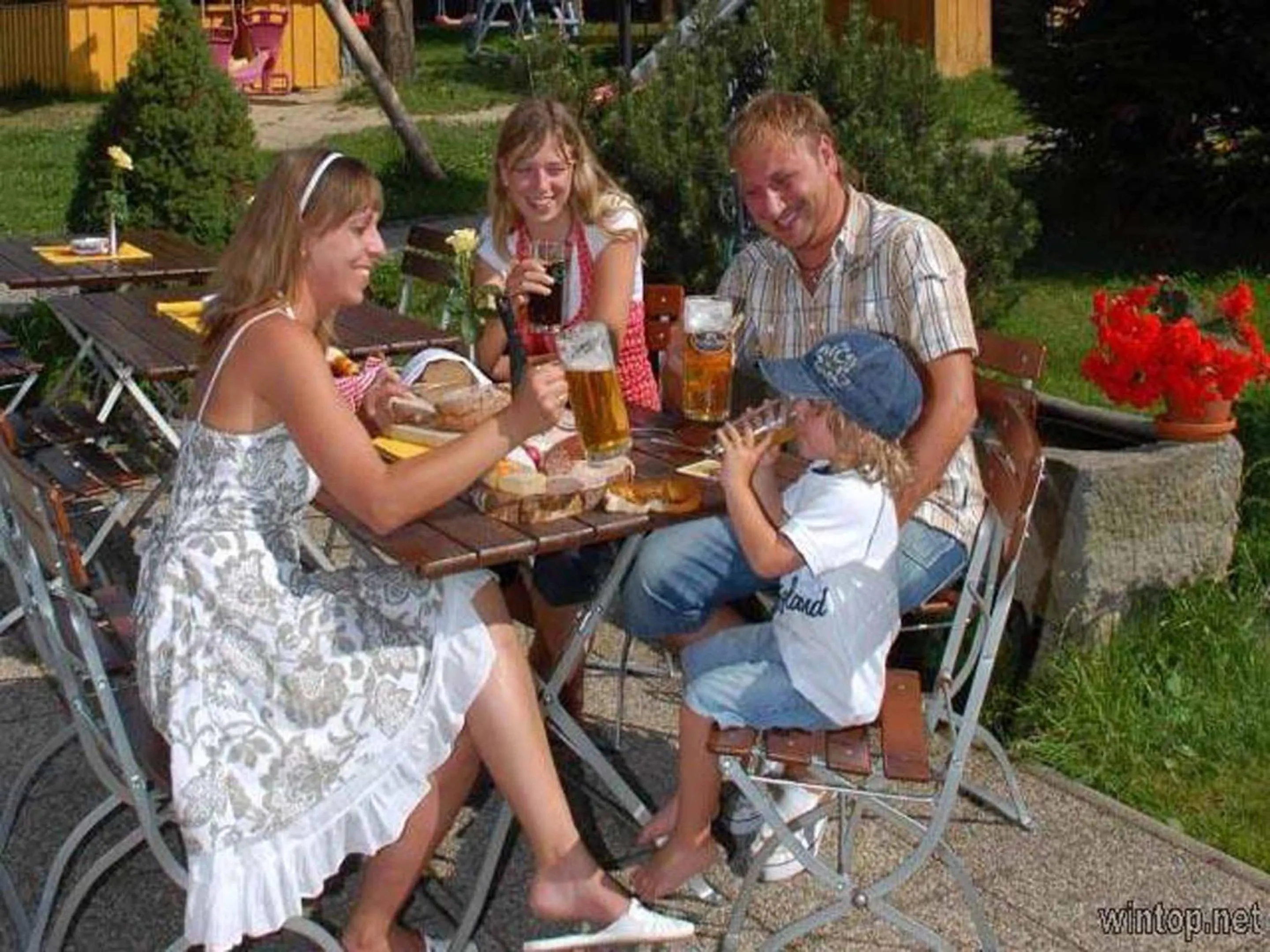 Garden in Landhotel Kleblmühle