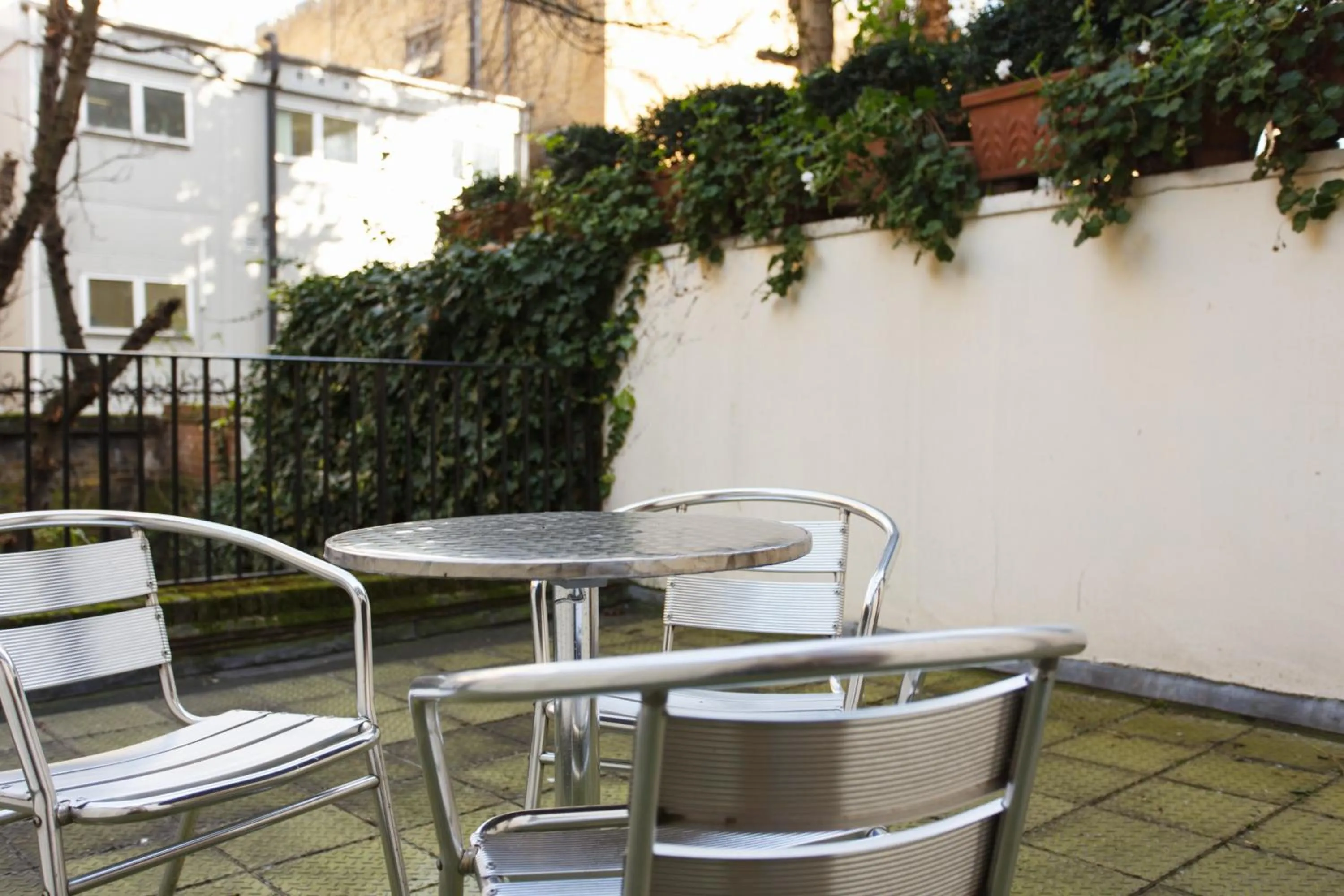 Patio in Morgan Hotel