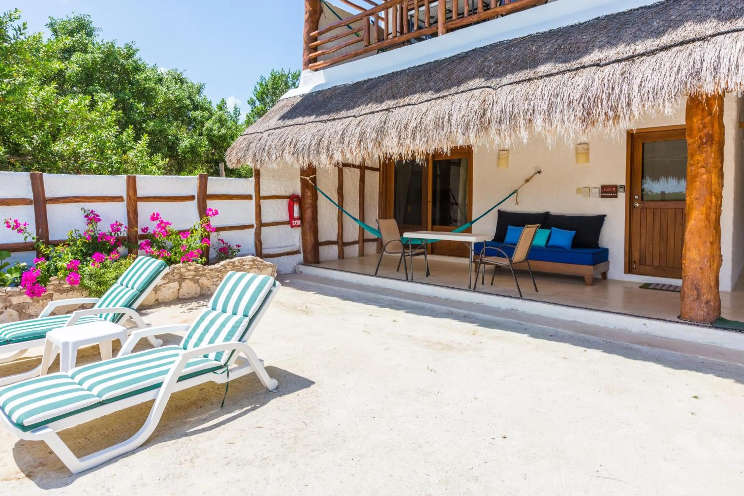 Patio in La Casa del Alux - Adults Only