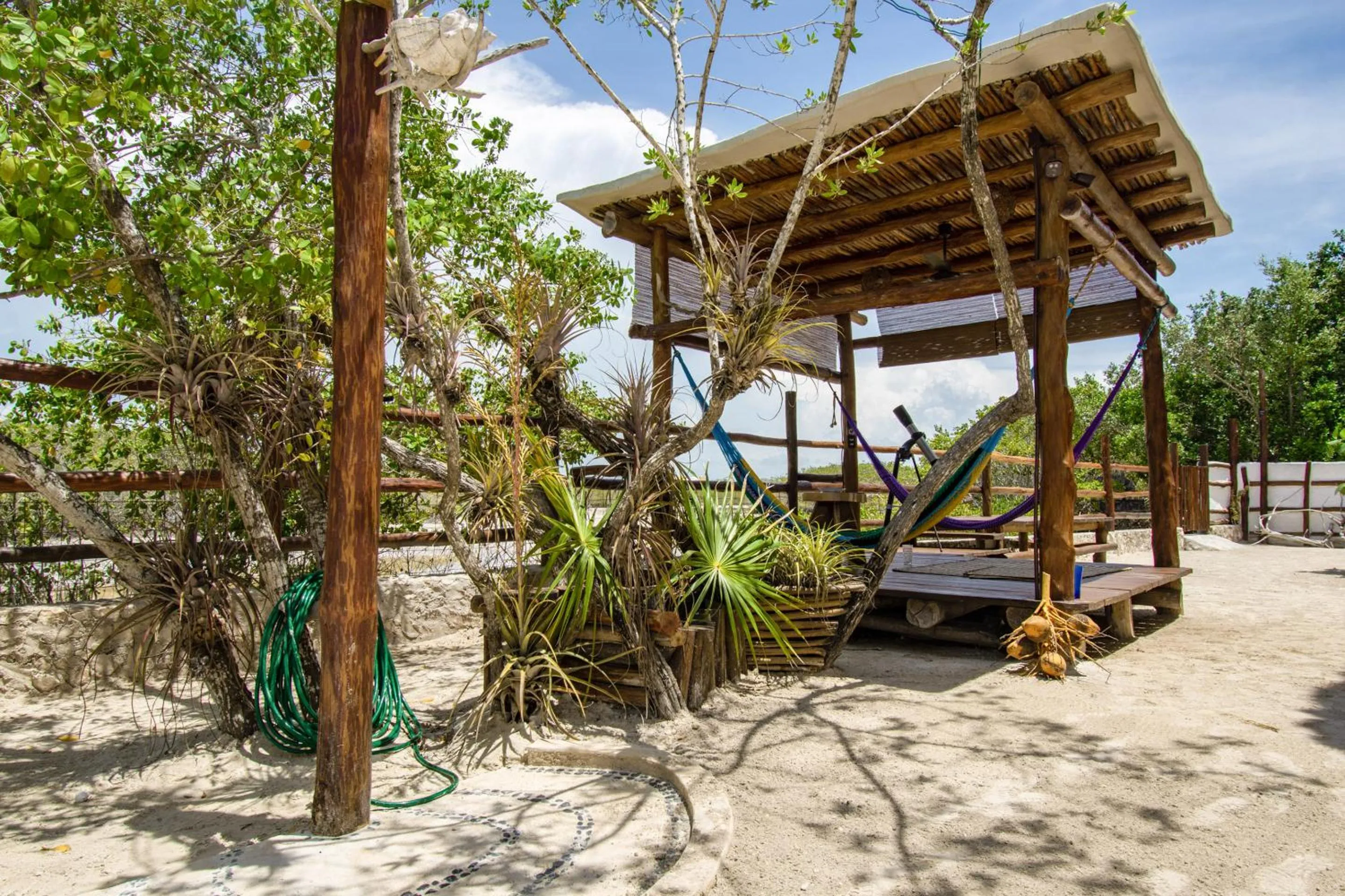 Patio in La Casa del Alux - Adults Only