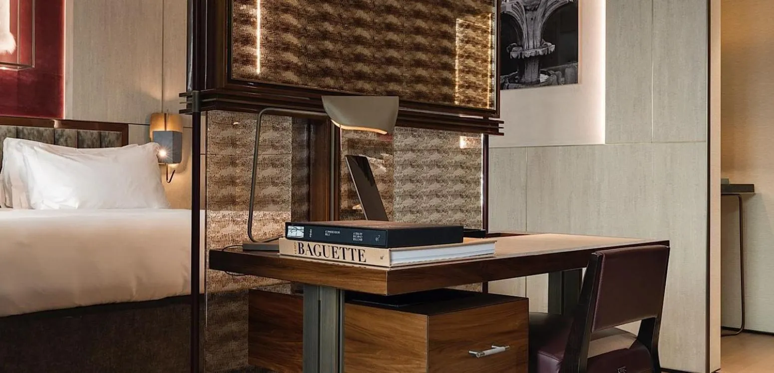 Bedroom, Bed in Fendi Private Suites - Small Luxury Hotels of the World