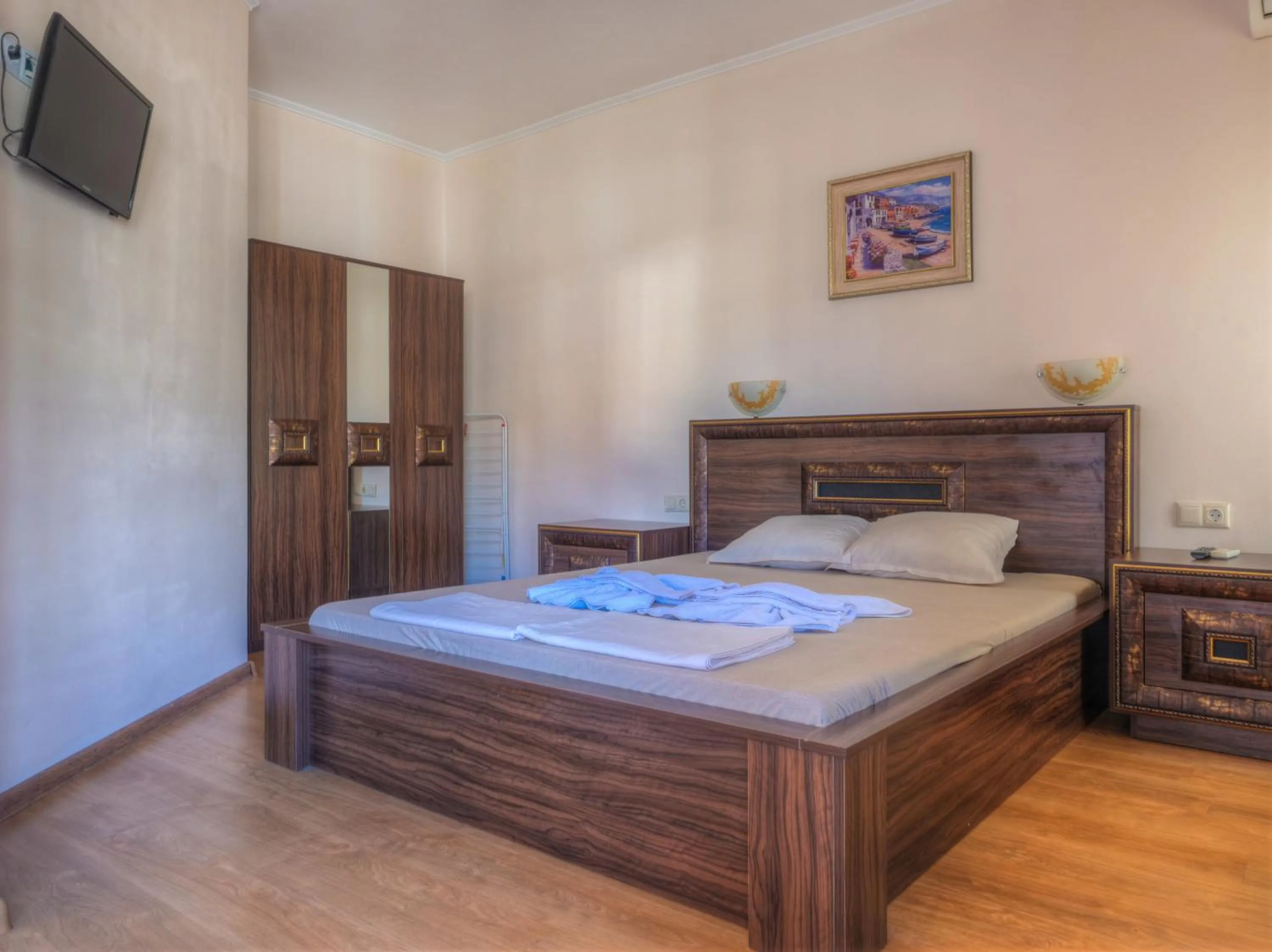 Bedroom, Bed in Hotel Fantasy Beach