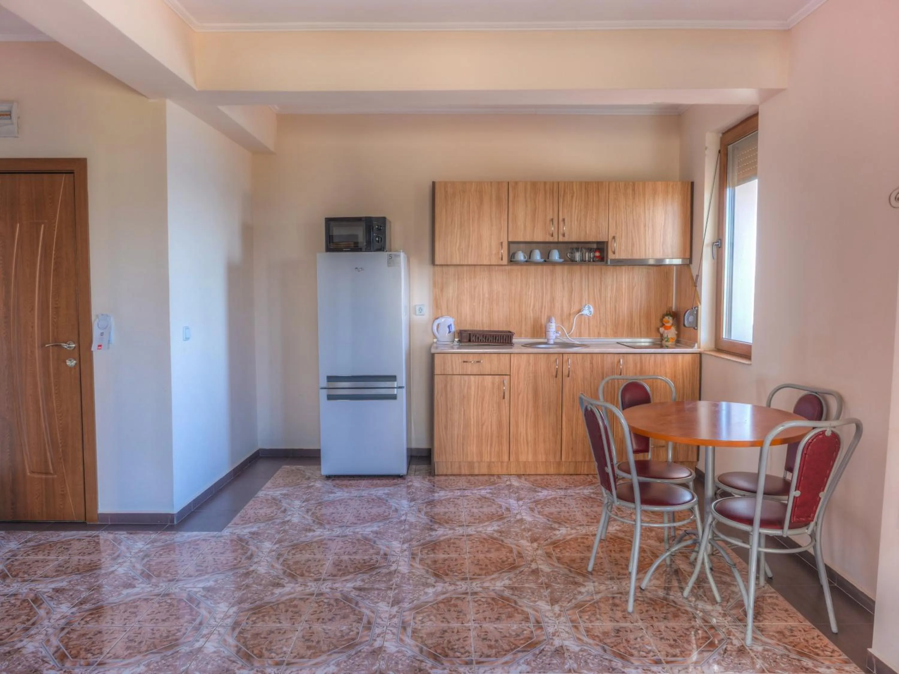 Kitchen or kitchenette in Hotel Fantasy Beach