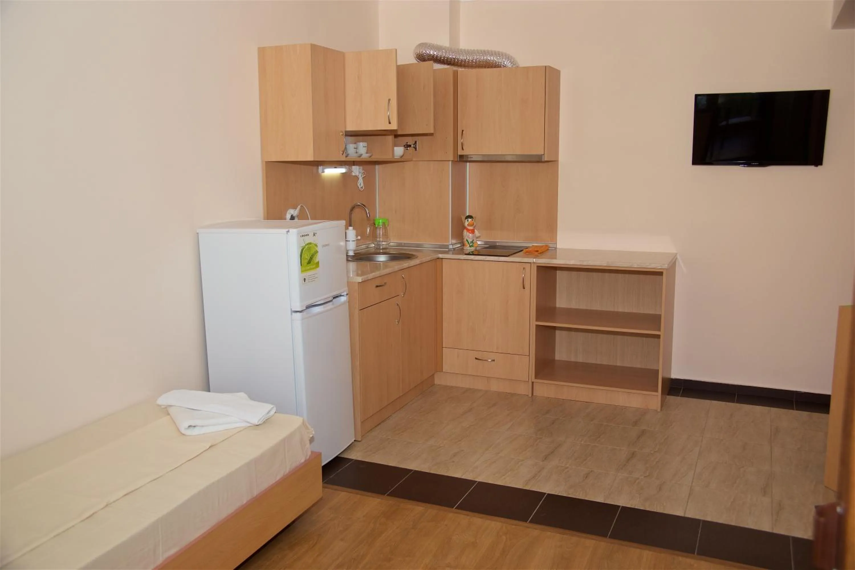 Kitchen or kitchenette in Hotel Fantasy Beach