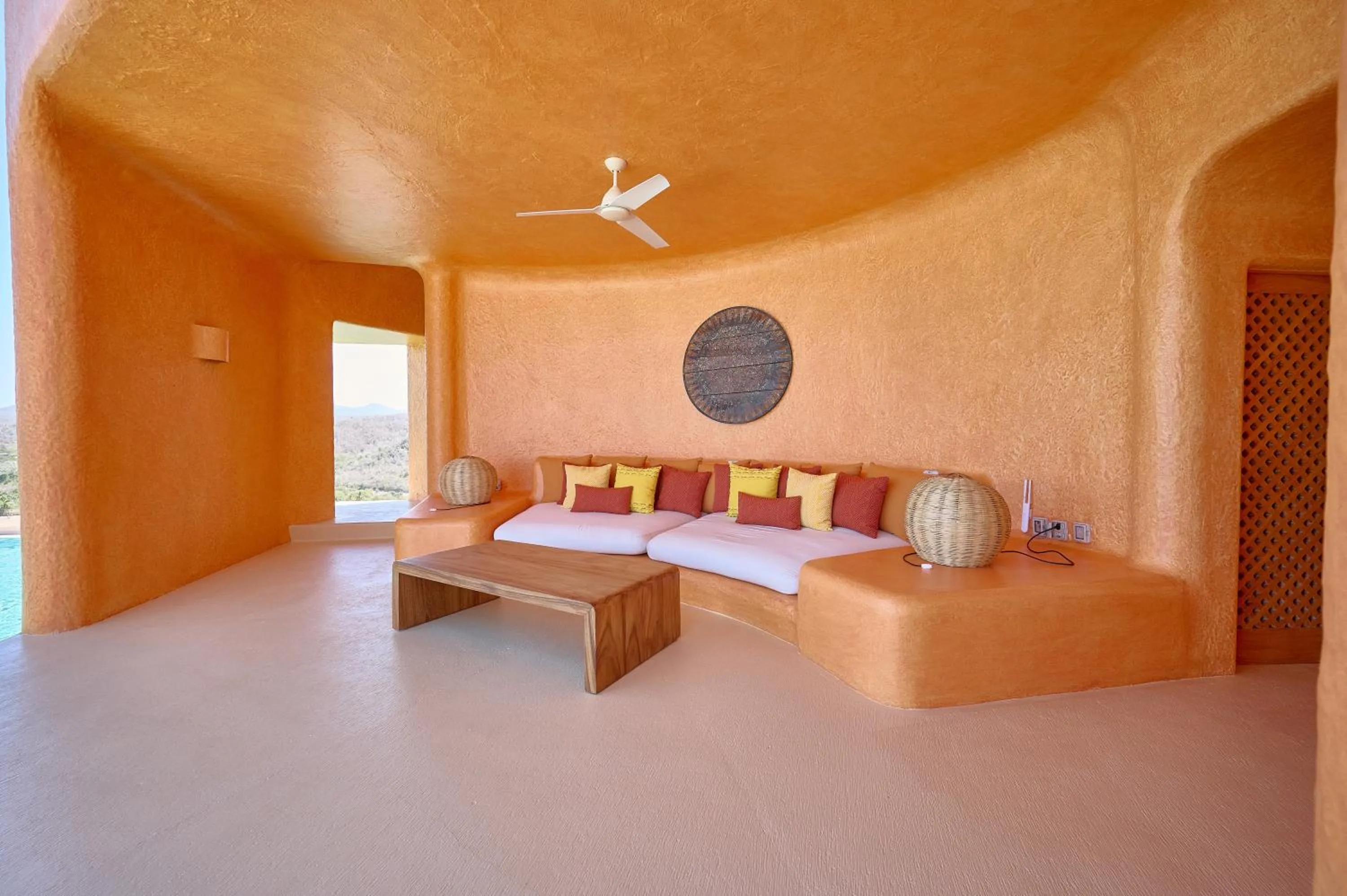 Living room in Iconic Villas in Careyes