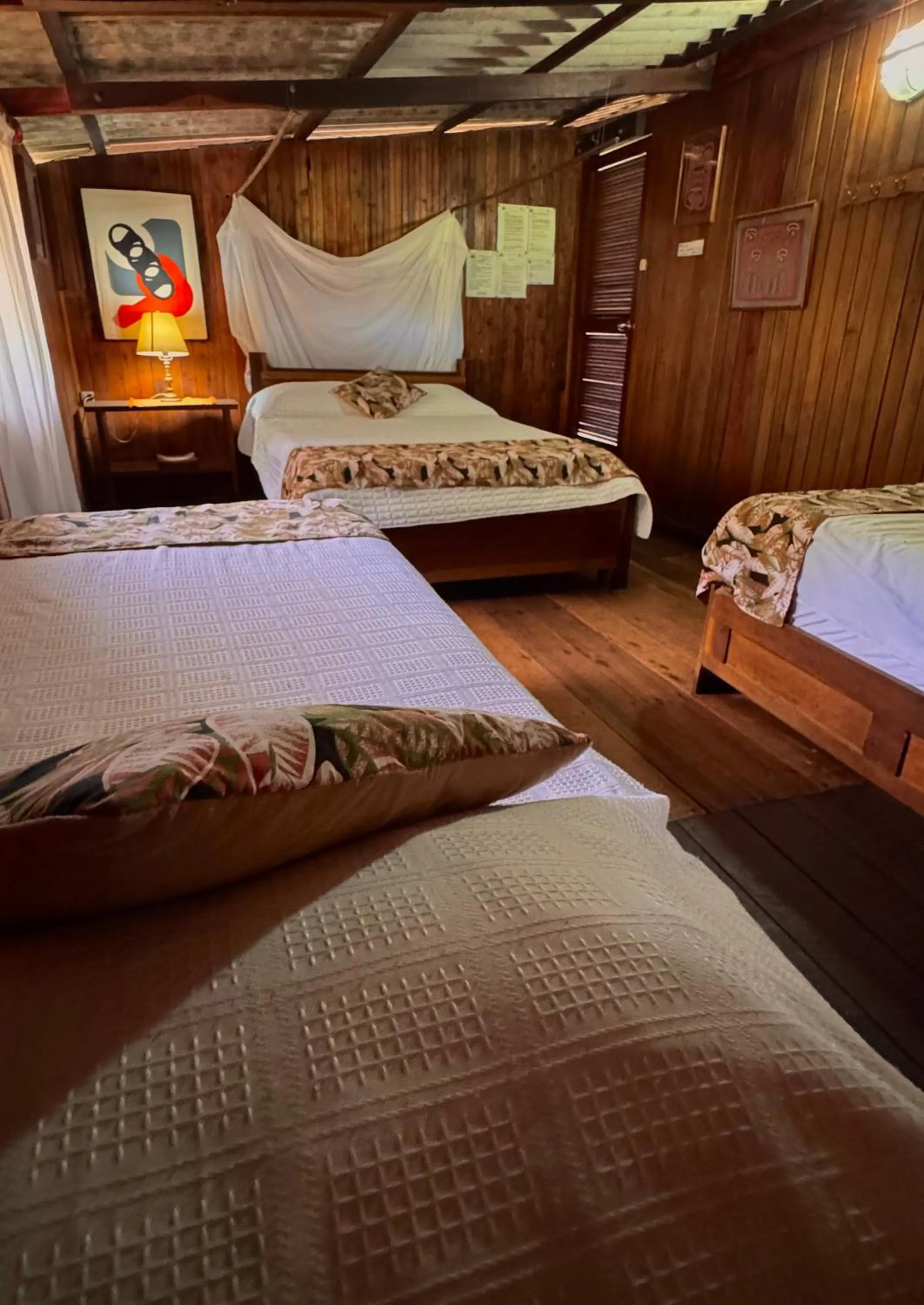 Bed in Posada Turística Rocas De Cabo Marzo