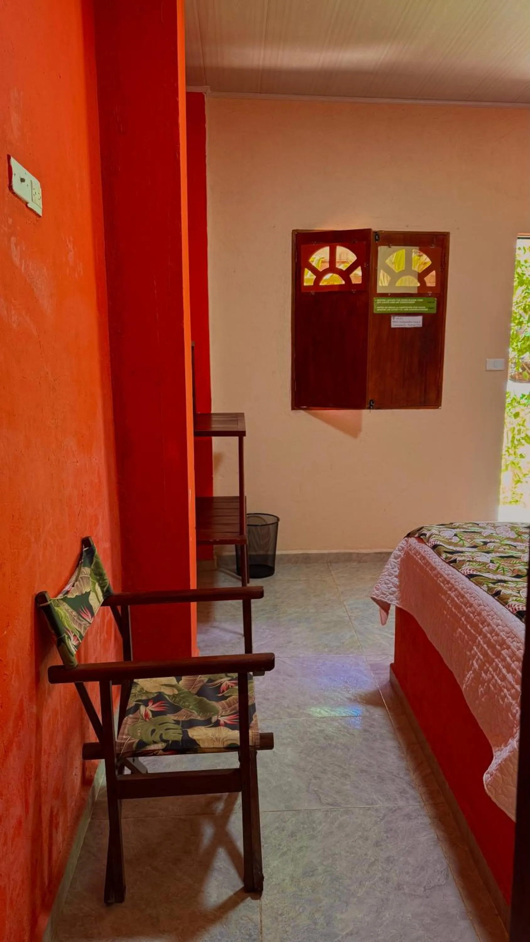 Bed in Posada Turística Rocas De Cabo Marzo