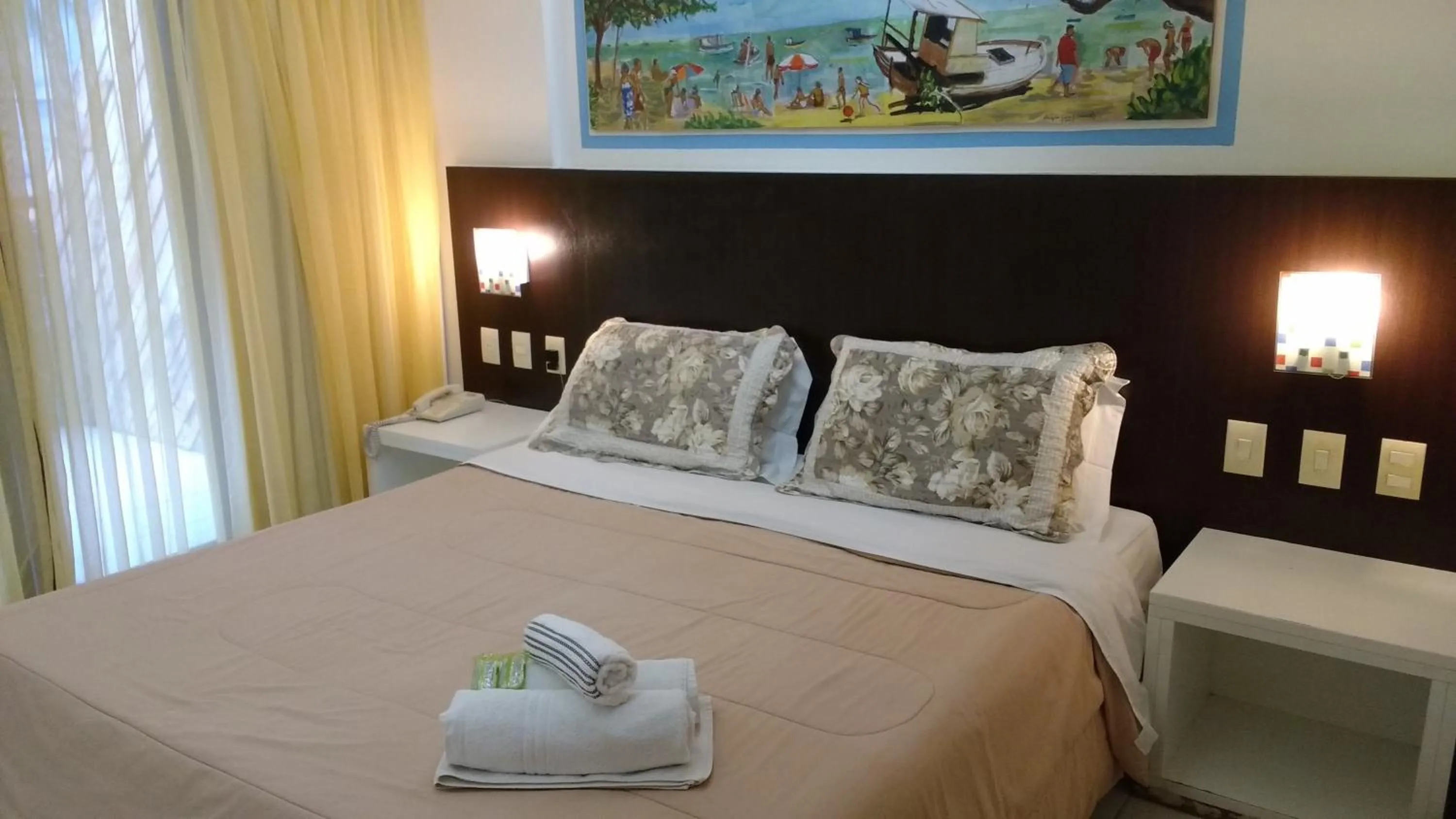 Bedroom, Bed in Pipa's Bay Apartamentos